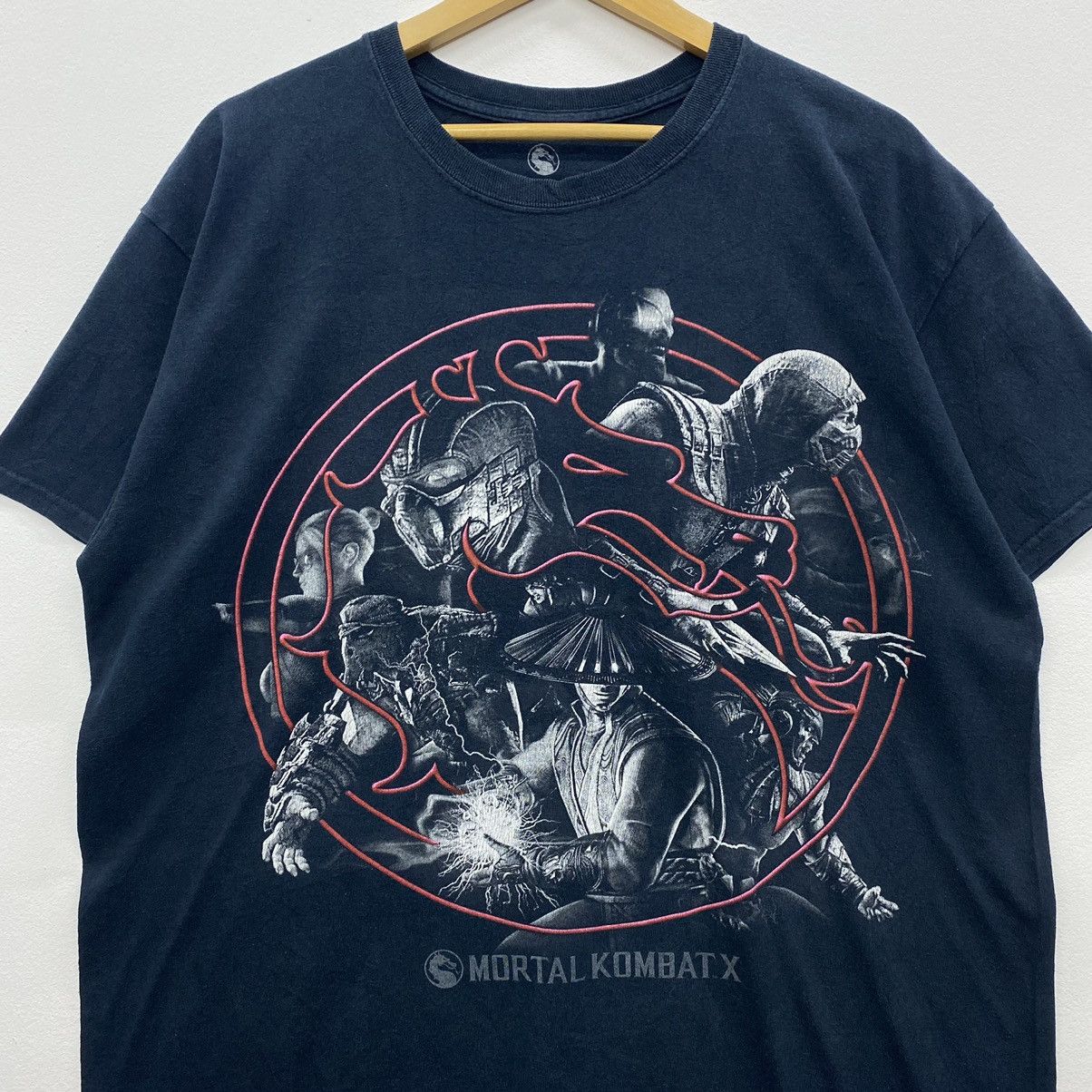 Vintage Vintage MORTAL COMBAT GAMES MOVIES TEES Size US L / EU 52-54 / 3 - 2 Thumbnail