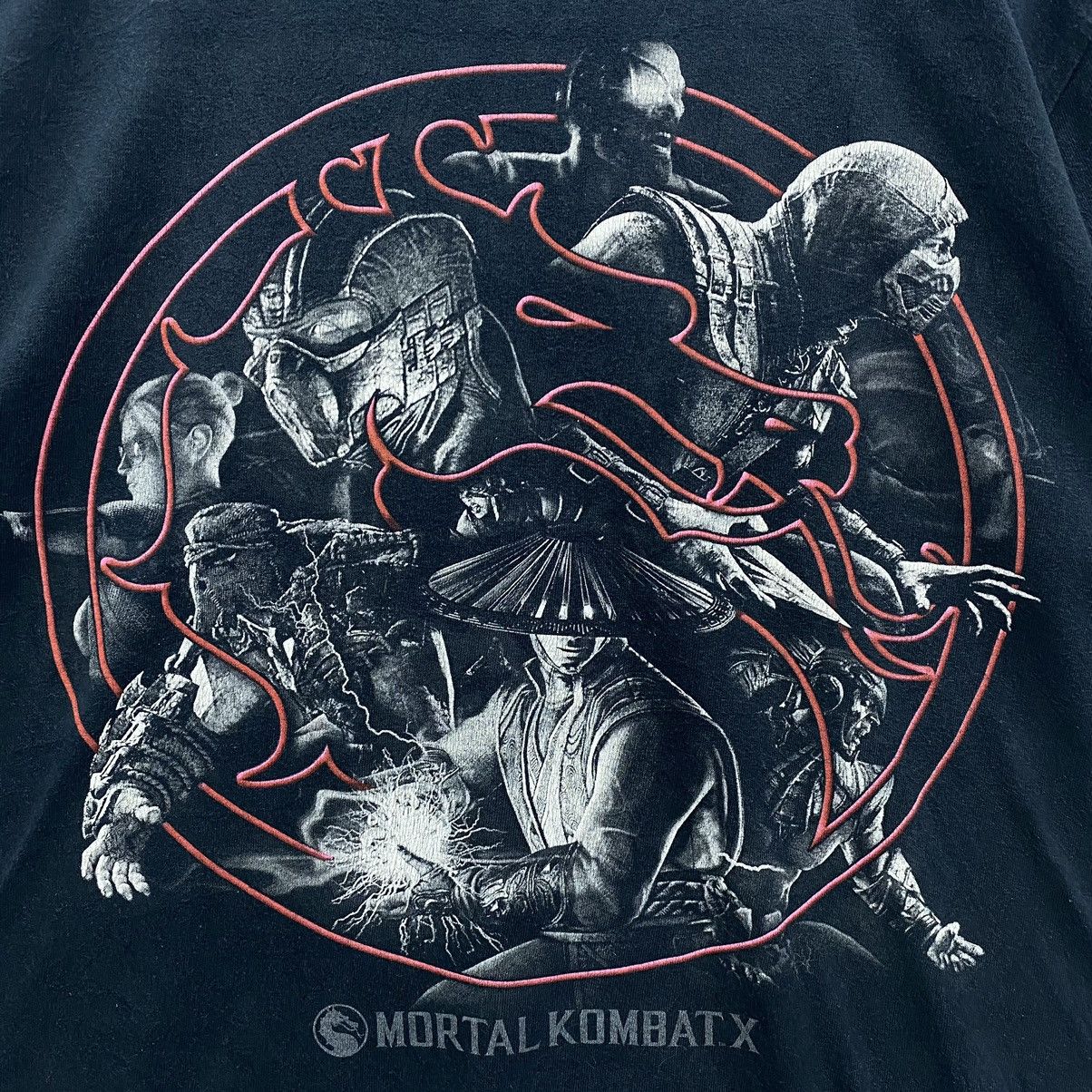 Vintage Vintage MORTAL COMBAT GAMES MOVIES TEES Size US L / EU 52-54 / 3 - 3 Thumbnail