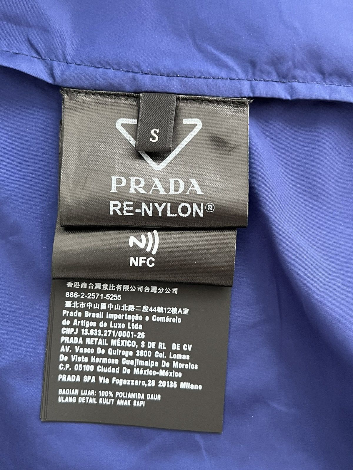 Prada Prada Re-nylon Zip-front Shirt Size US S / EU 44-46 / 1 - 7 Thumbnail