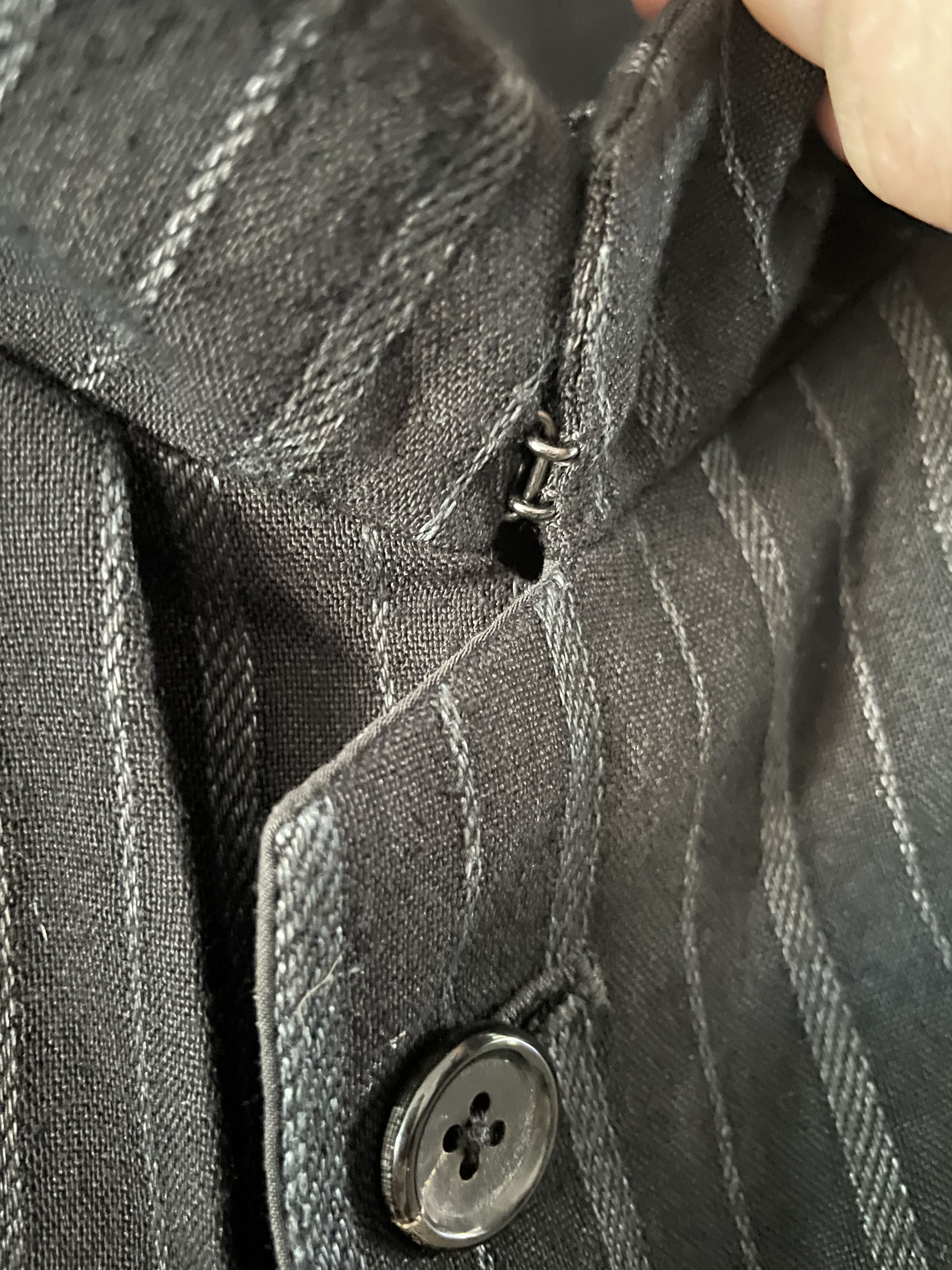 Yohji Yamamoto masterpiece by YY couture ** Size 54R - 9 Thumbnail