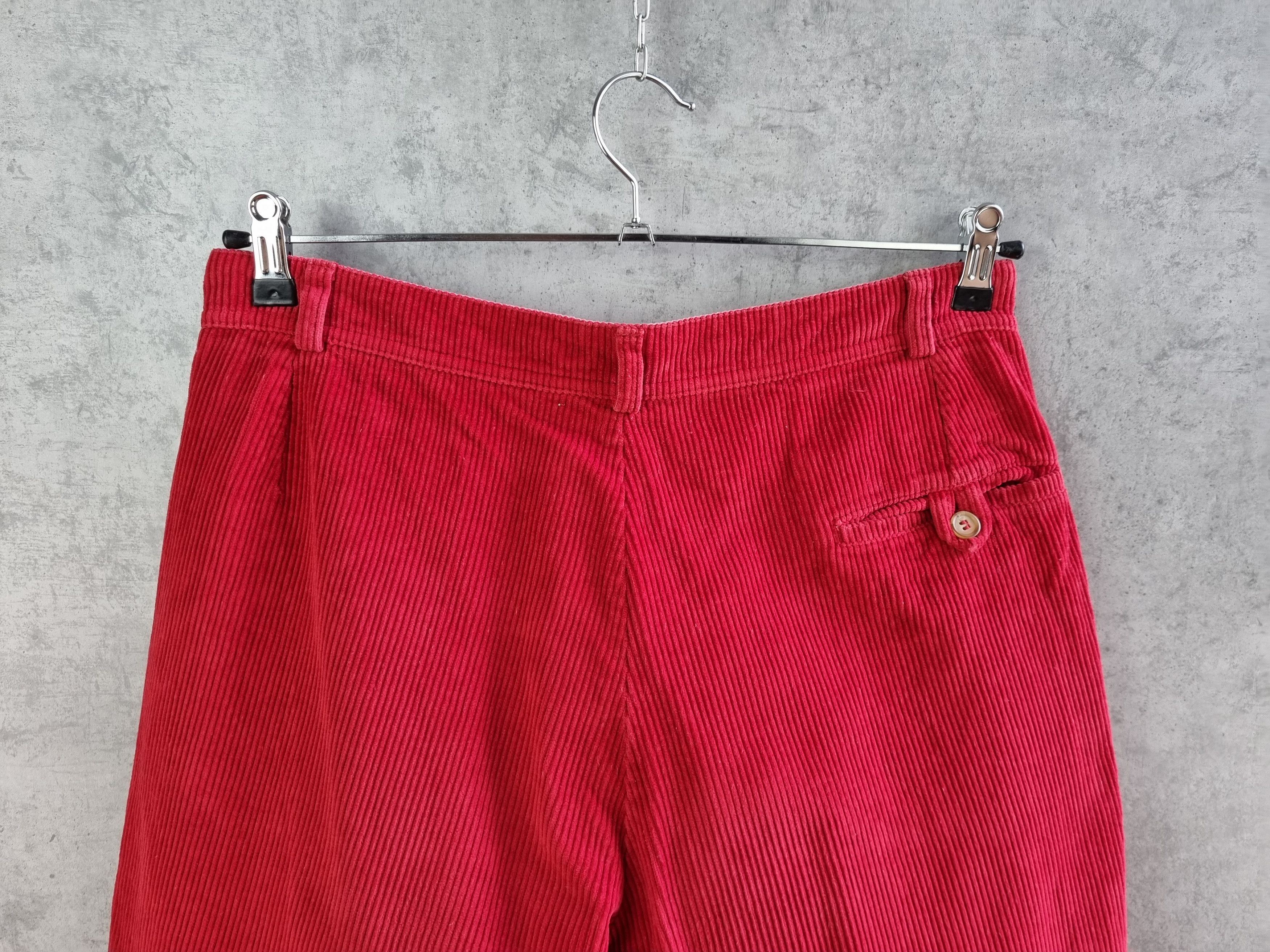 Boneville 80s Boneville CP Company Red Corduroy Vintage Pants Size US 34 / EU 50 - 8 Thumbnail