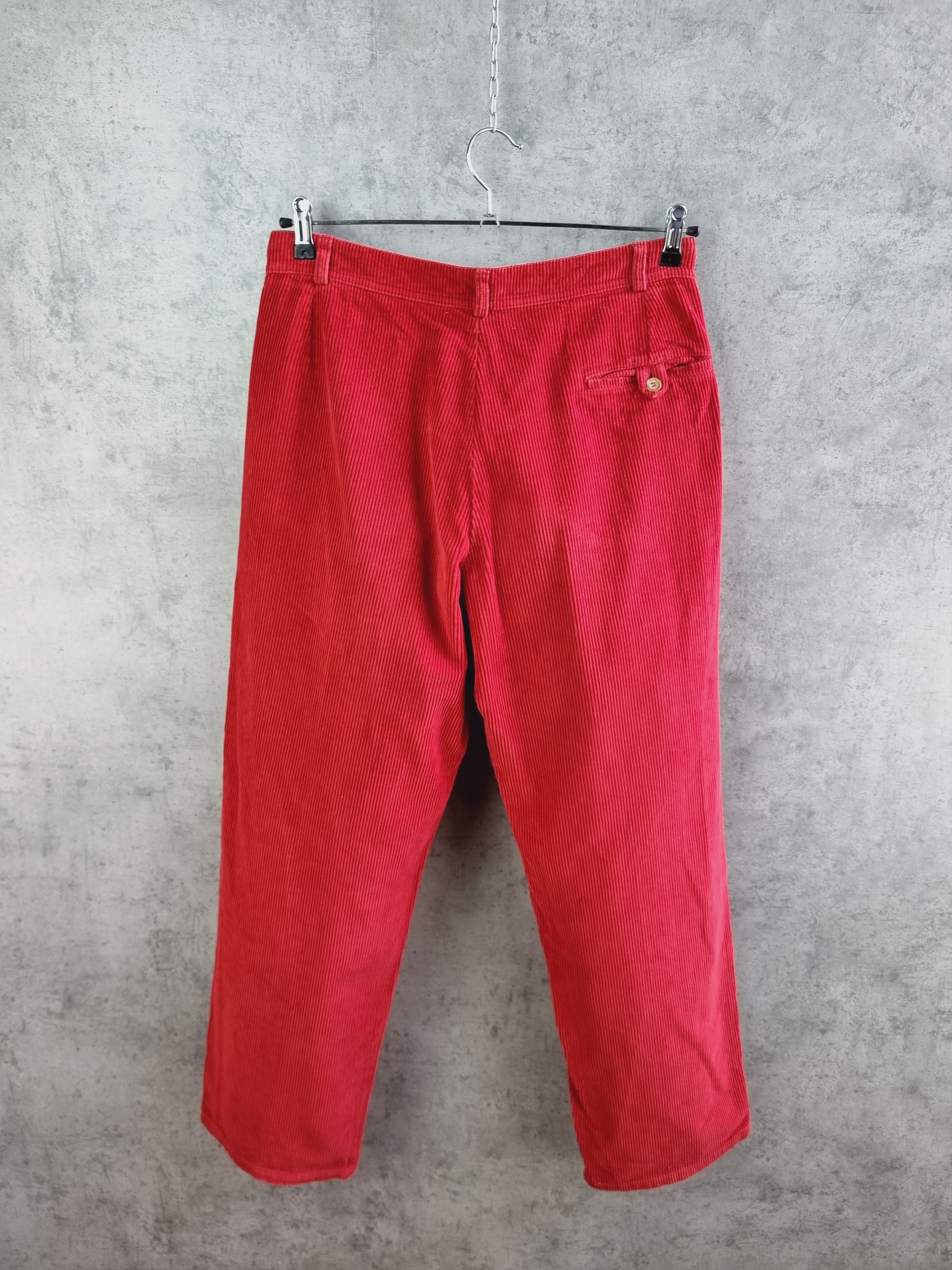 Boneville 80s Boneville CP Company Red Corduroy Vintage Pants Size US 34 / EU 50 - 7 Thumbnail