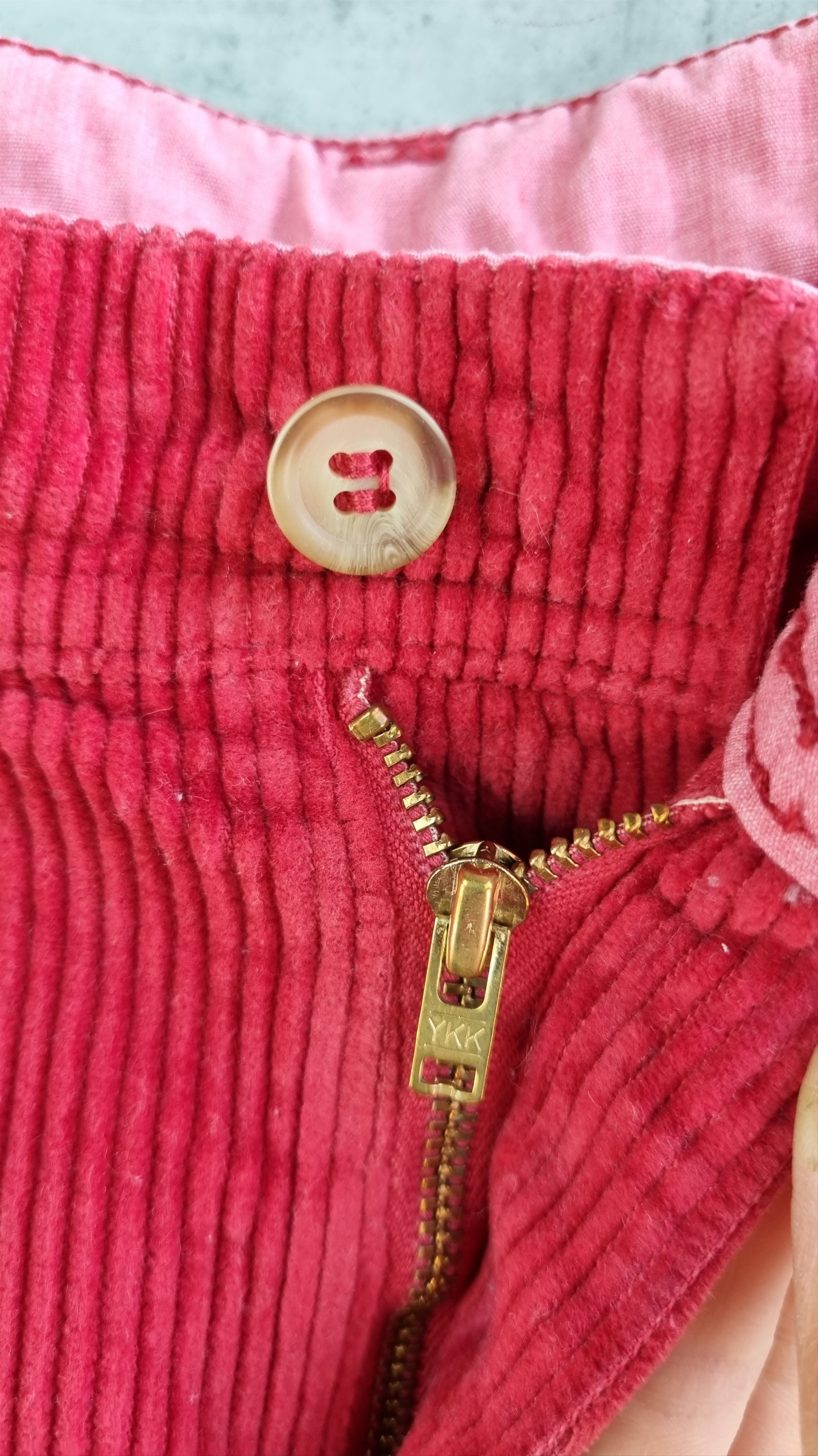 Boneville 80s Boneville CP Company Red Corduroy Vintage Pants Size US 34 / EU 50 - 11 Thumbnail