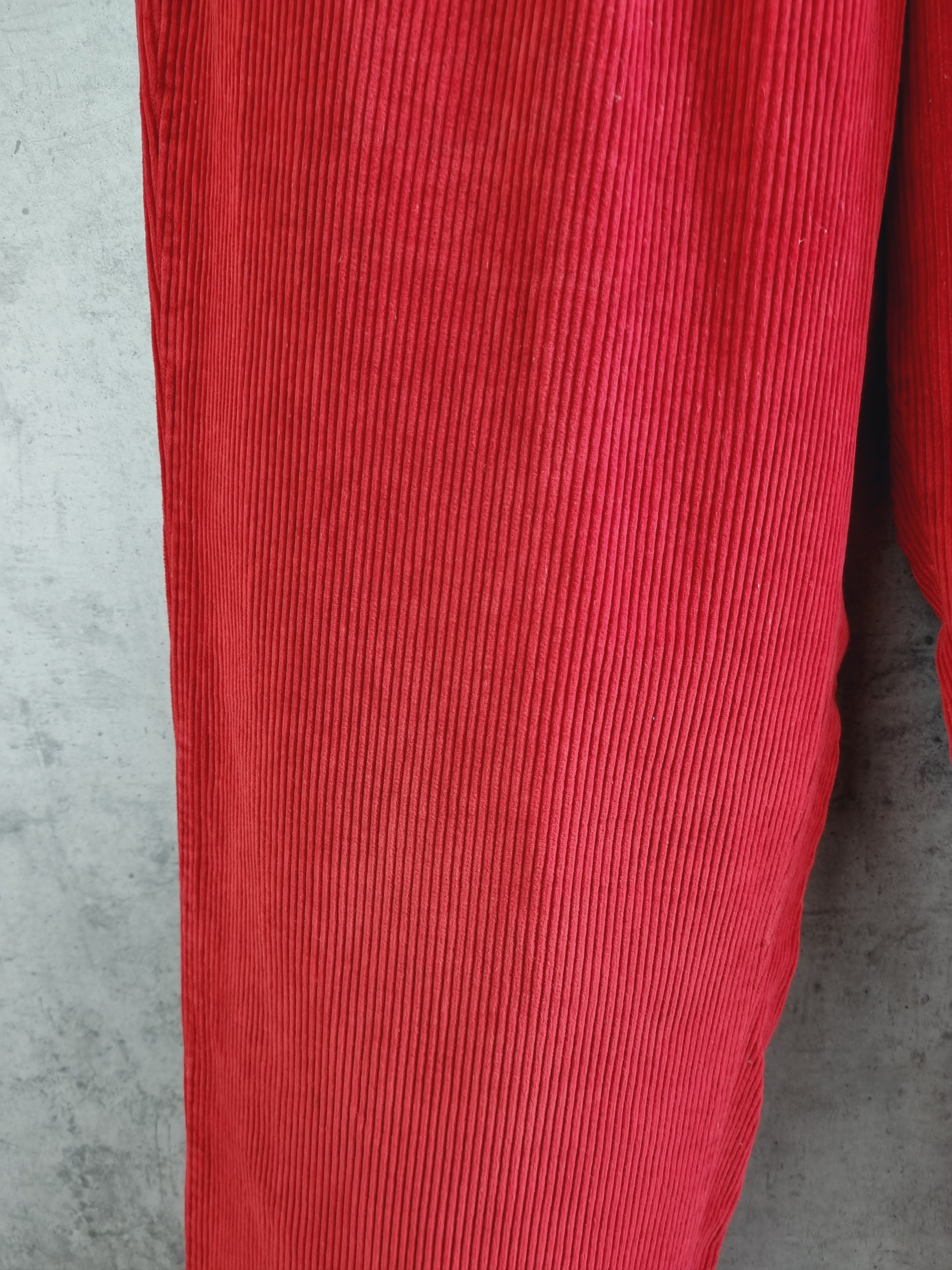 Boneville 80s Boneville CP Company Red Corduroy Vintage Pants Size US 34 / EU 50 - 13 Thumbnail