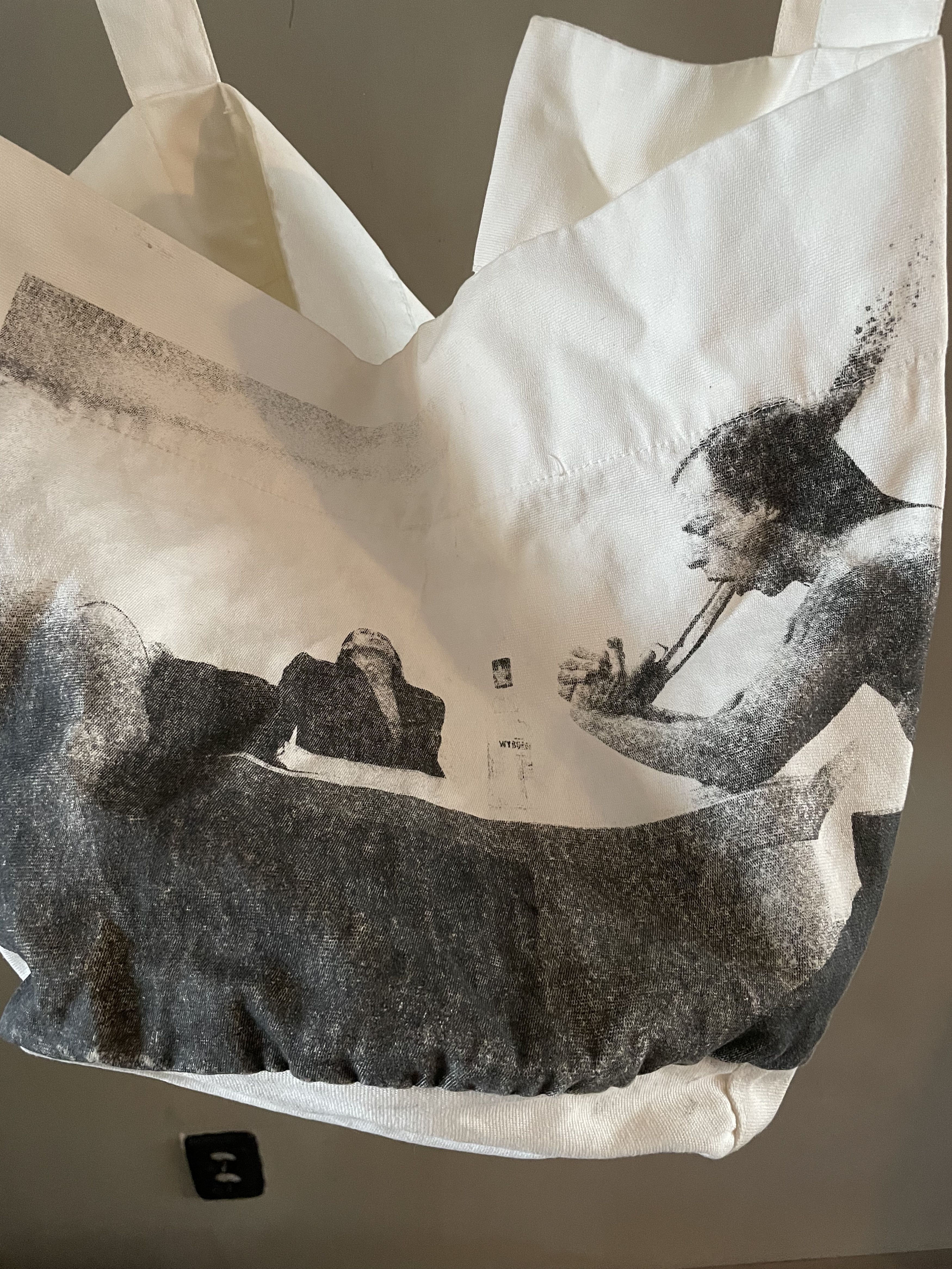 Rick Owens THERE IS A PALACE ... heavy big beach-bag Size ONE SIZE - 2 Thumbnail