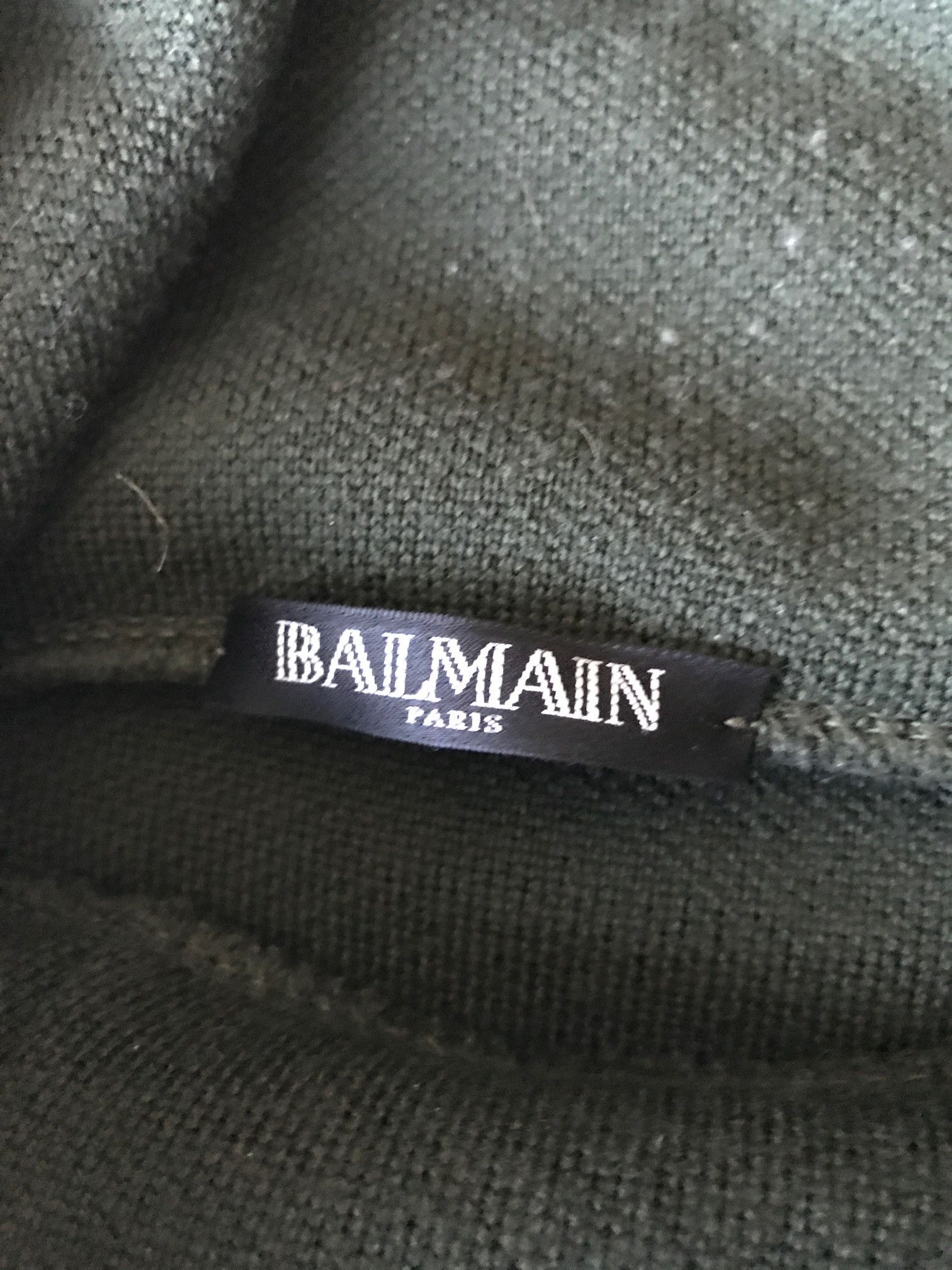 Balmain Balmain by CD hooded wool sweater NEW## Size US L / EU 52-54 / 3 - 8 Thumbnail