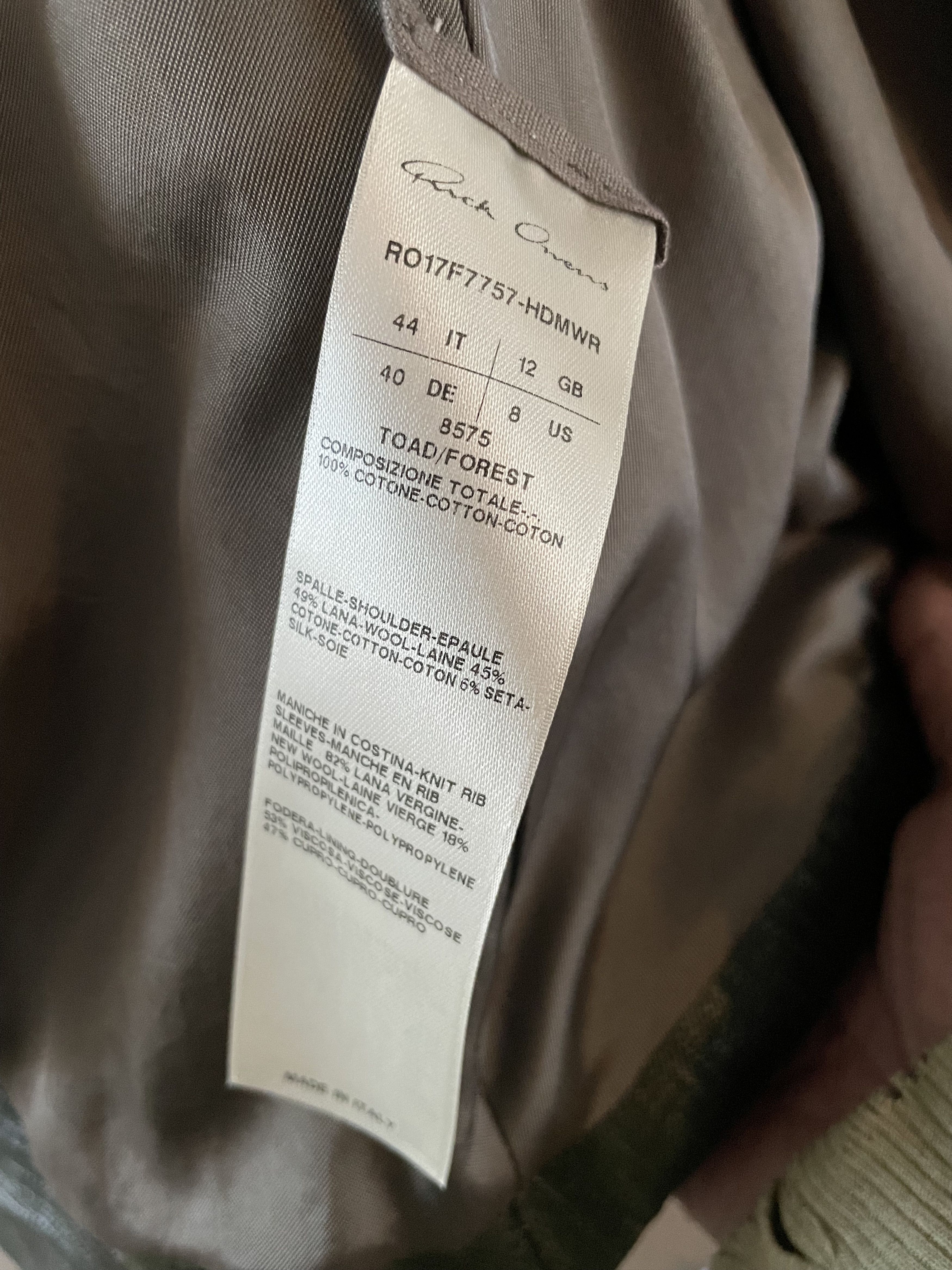 Rick Owens STUNNING CREATION BY RICK OWENS Size M / US 6-8 / IT 42-44 - 12 Thumbnail