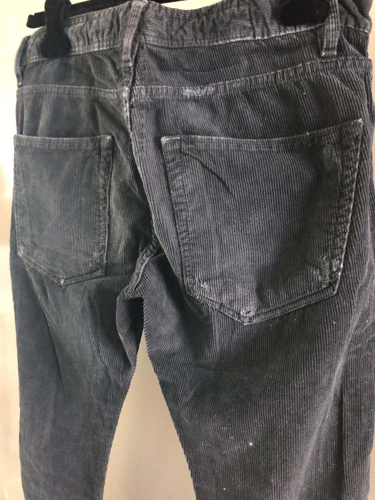 Rick Owens NEW*Rick Owens velours jeans black/grey Size US 33 - 6 Thumbnail