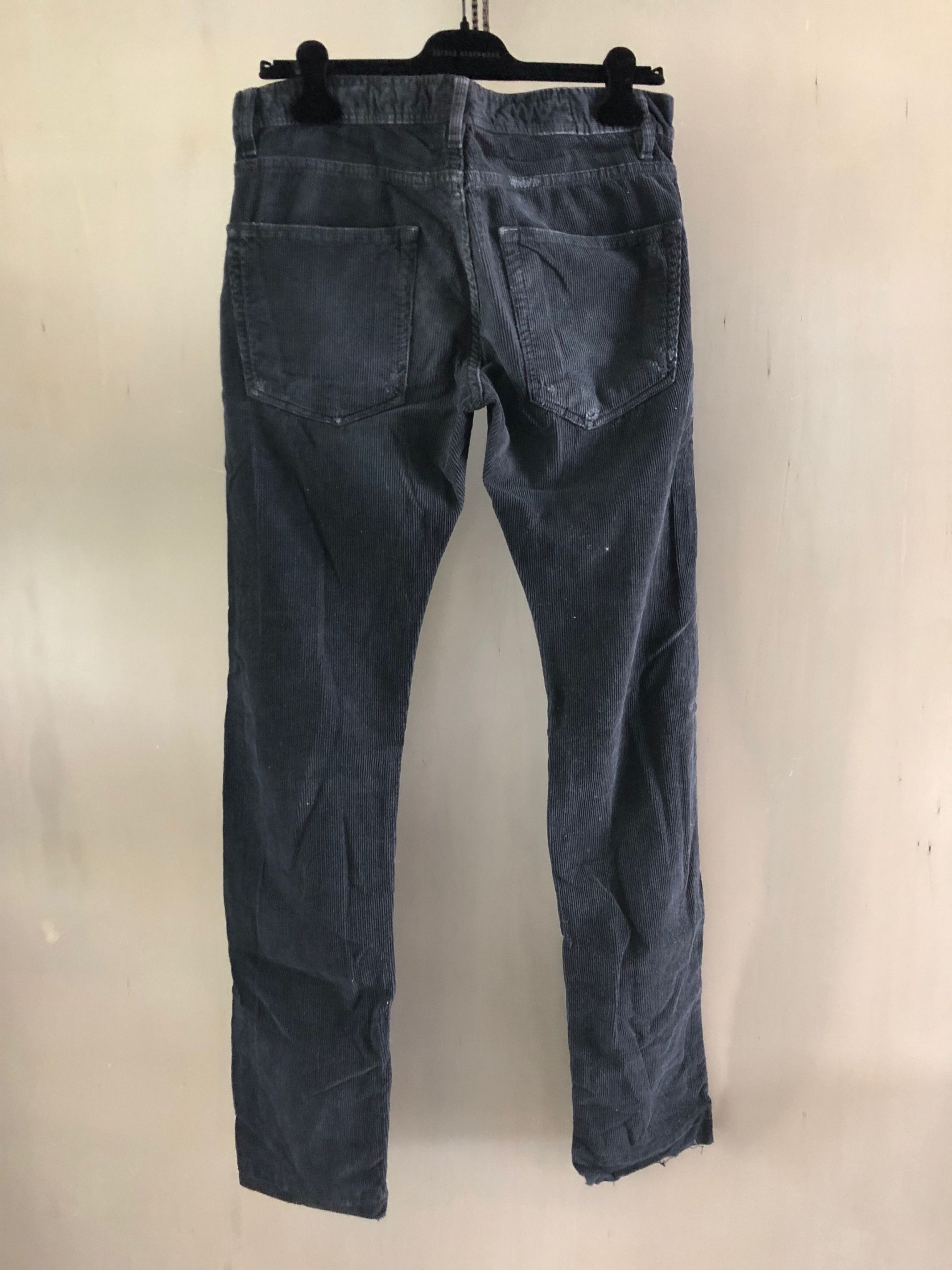 Rick Owens NEW*Rick Owens velours jeans black/grey Size US 33 - 7 Thumbnail