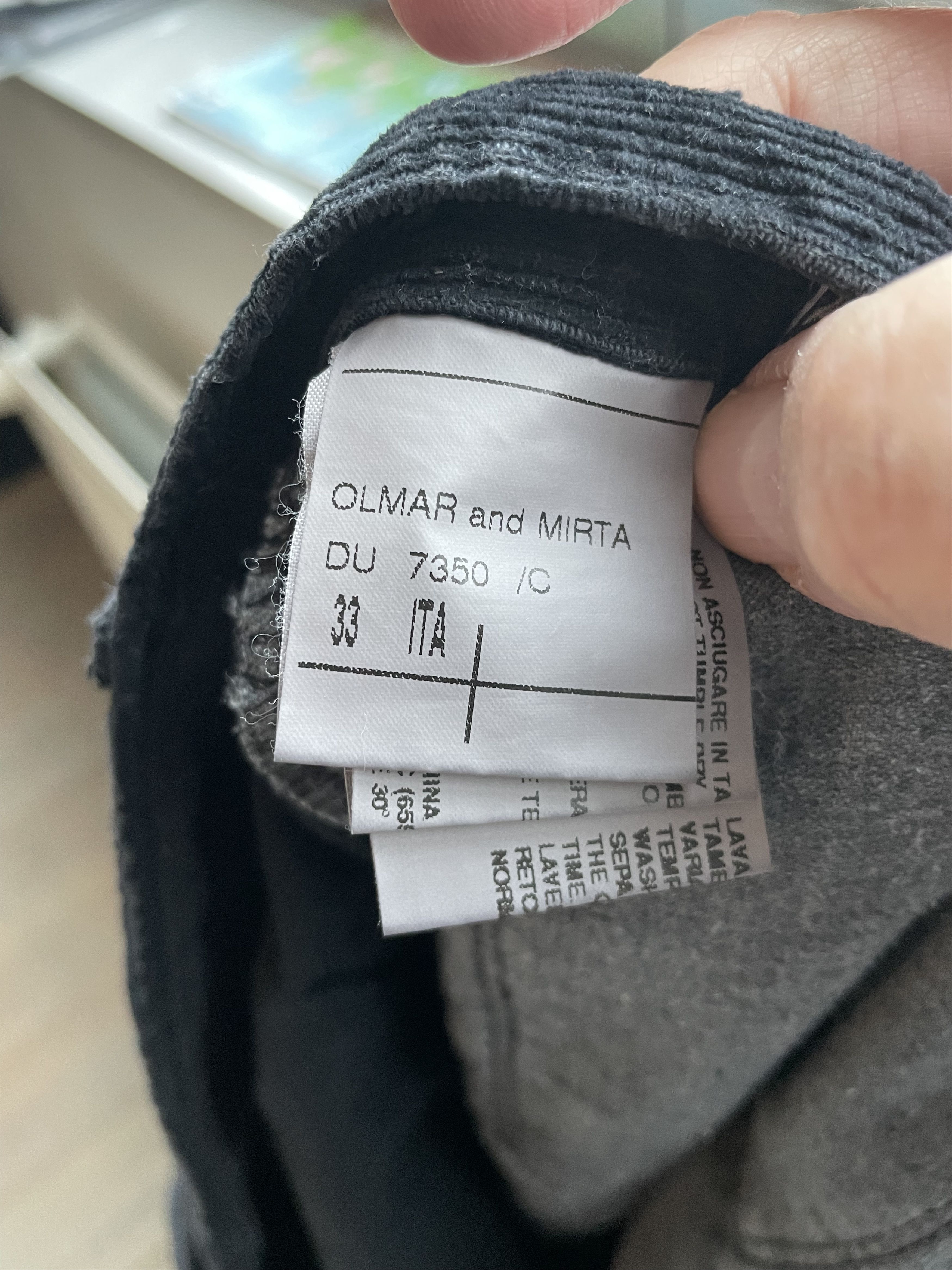 Rick Owens NEW*Rick Owens velours jeans black/grey Size US 33 - 4 Thumbnail