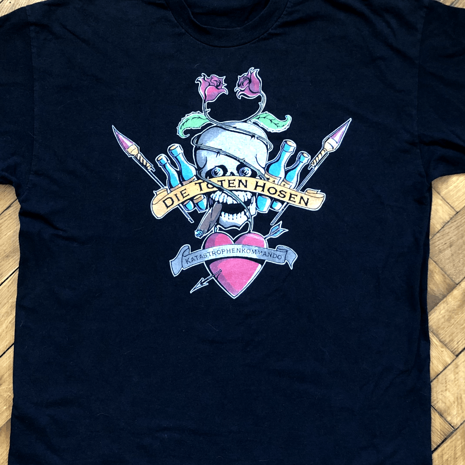 Die Toten Hosen 90s Katastrophen Kommando T Shirt XL