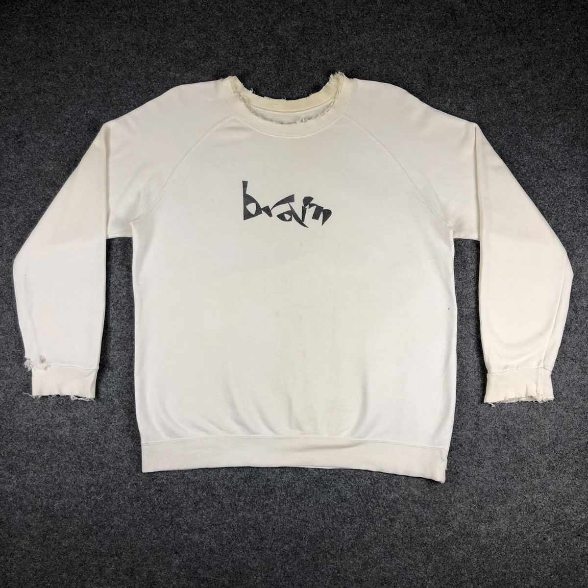 Vintage Brain Distressed Sweatshirt