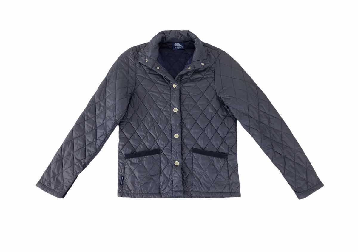 Canterbury of New Zealand × Japanese Brand Canterbury Double Pocket Snap Button Quilted Jacket Size M / US 6-8 / IT 42-44 - 1 Thumbnail