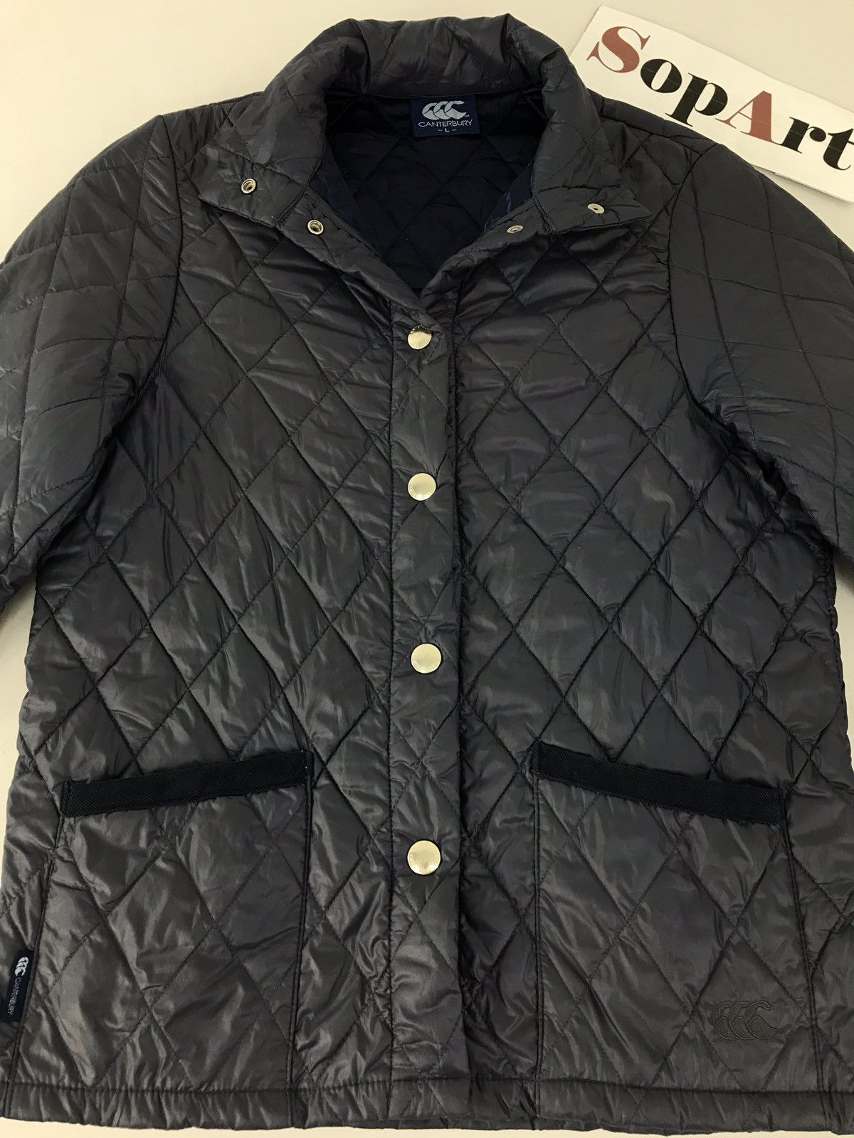 Canterbury of New Zealand × Japanese Brand Canterbury Double Pocket Snap Button Quilted Jacket Size M / US 6-8 / IT 42-44 - 3 Thumbnail