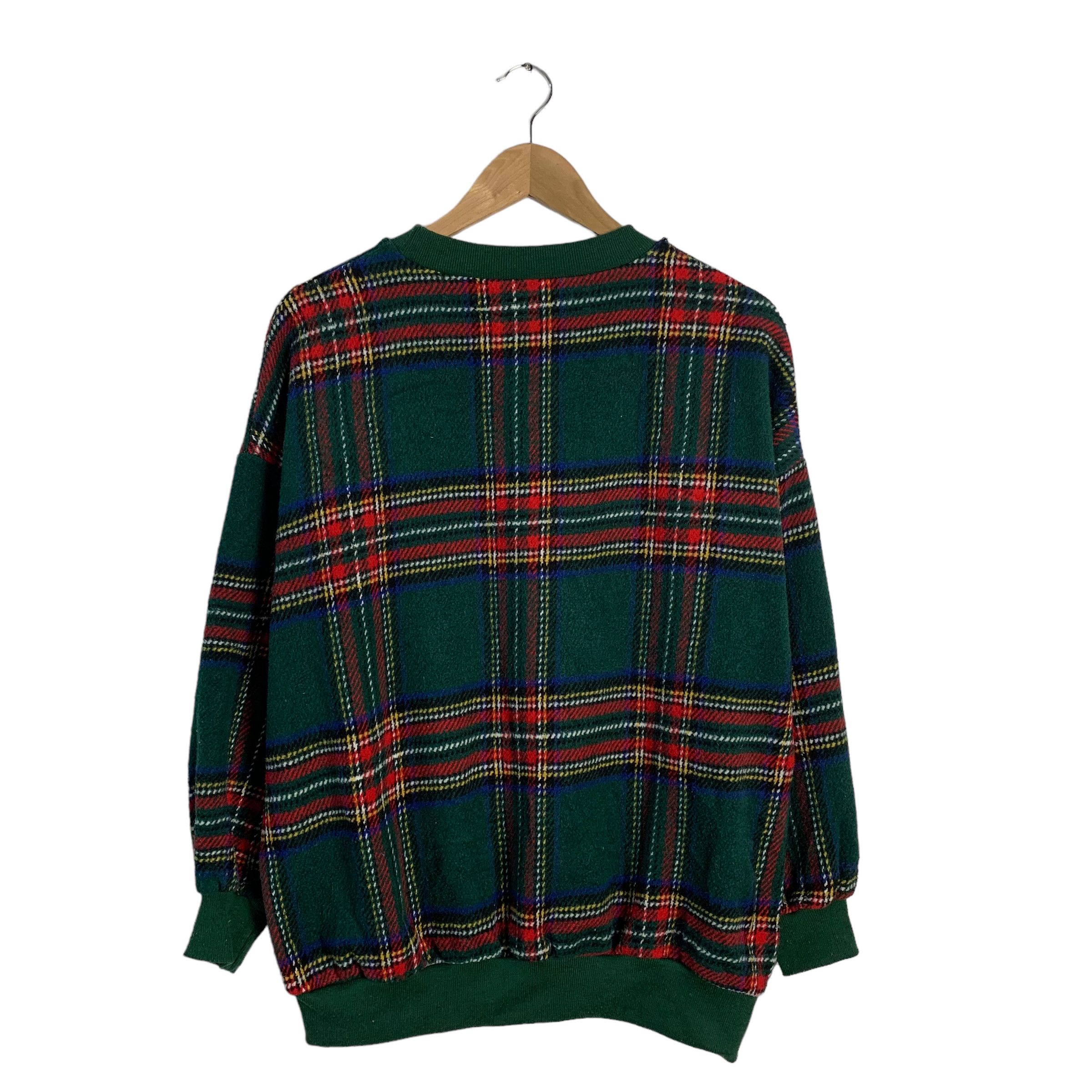 Japanese Brand Art Union Checkered Sweater Size US L / EU 52-54 / 3 - 6 Thumbnail