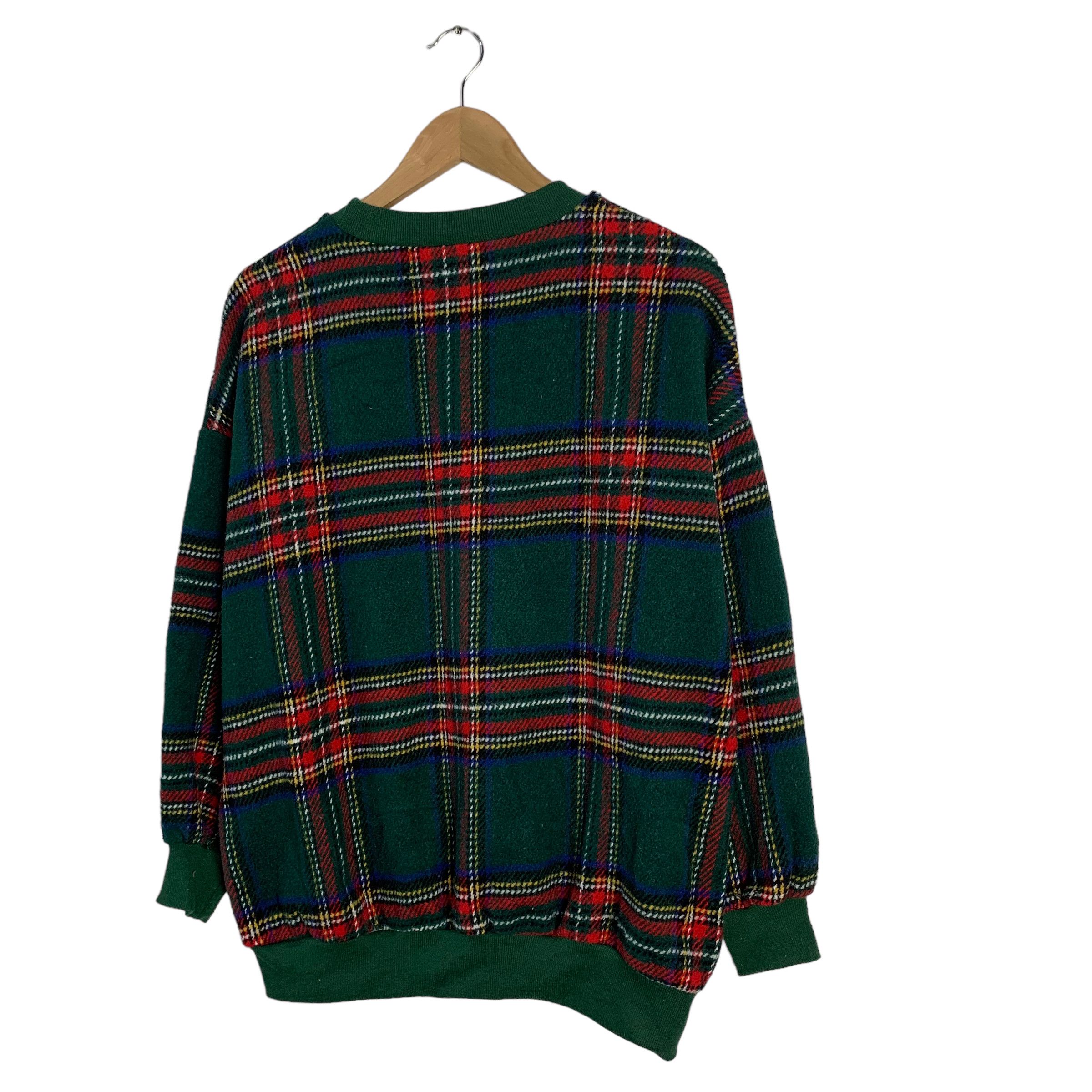 Japanese Brand Art Union Checkered Sweater Size US L / EU 52-54 / 3 - 7 Thumbnail