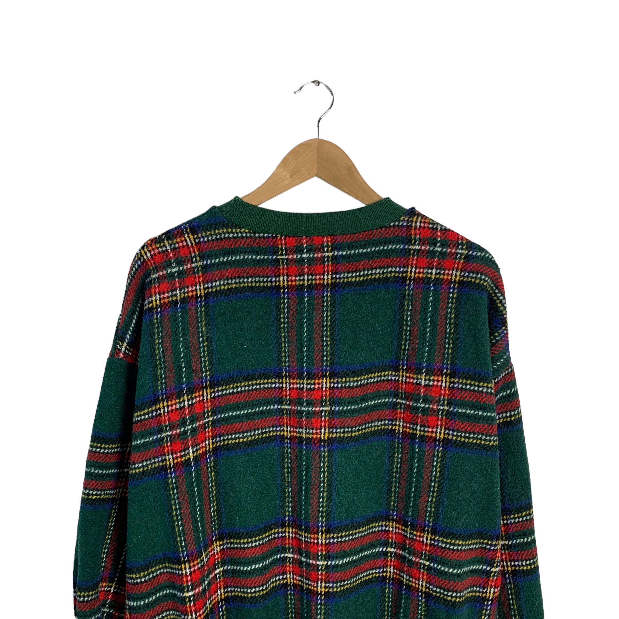Japanese Brand Art Union Checkered Sweater Size US L / EU 52-54 / 3 - 8 Thumbnail