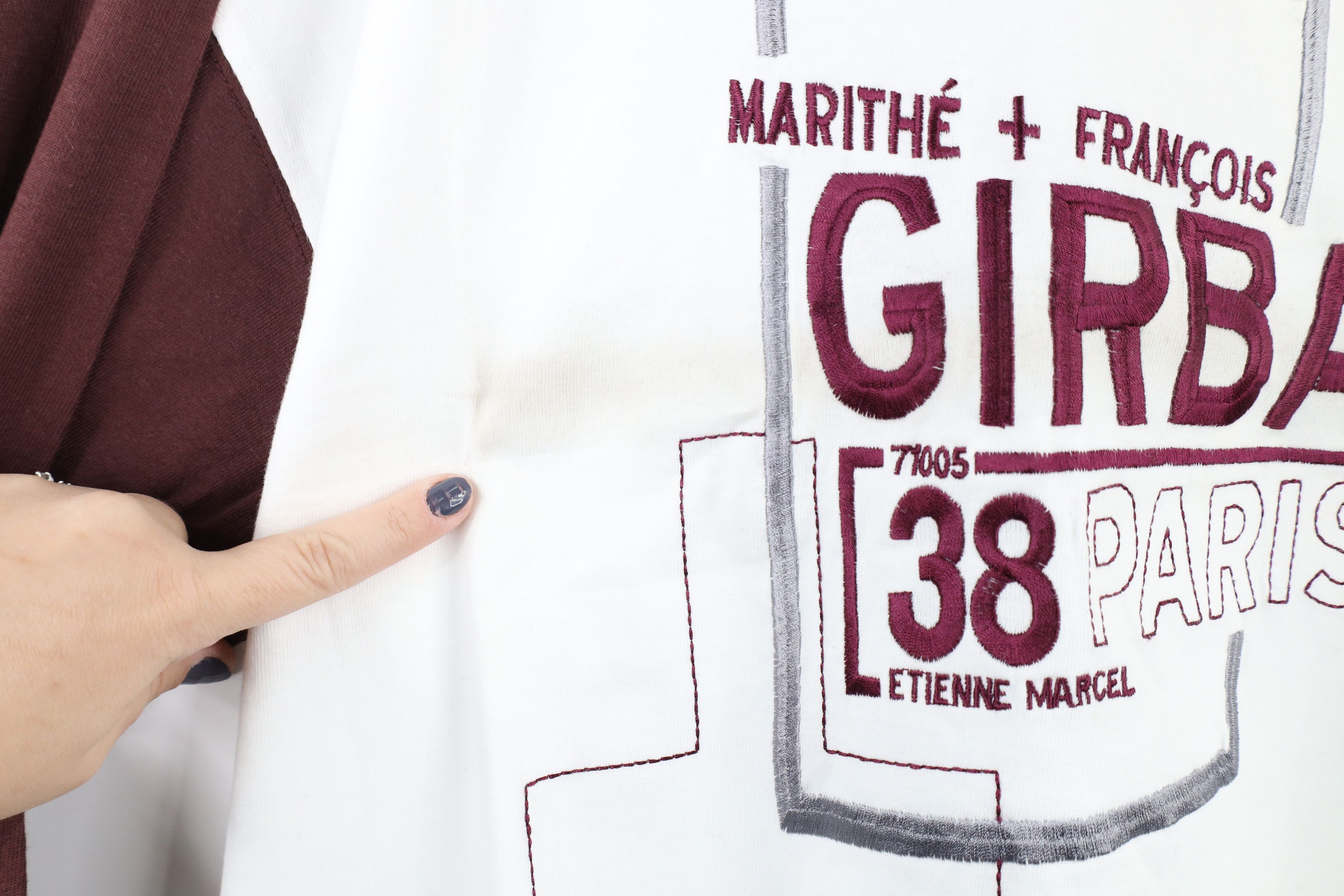 NOS Vintage 90s Marithe Francois Girbaud Long Sleeve T-Shirt