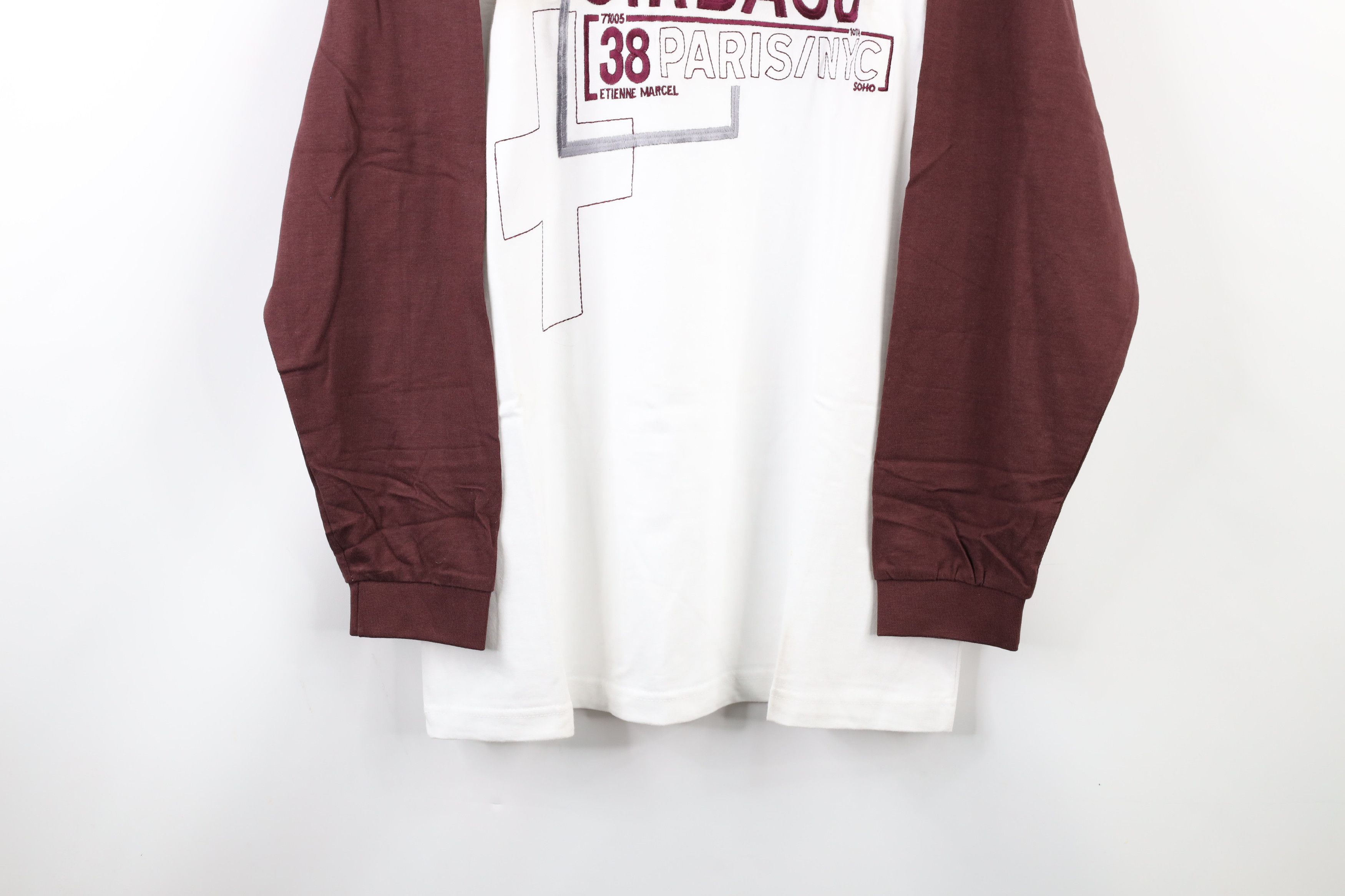 NOS Vintage 90s Marithe Francois Girbaud Long Sleeve T-Shirt