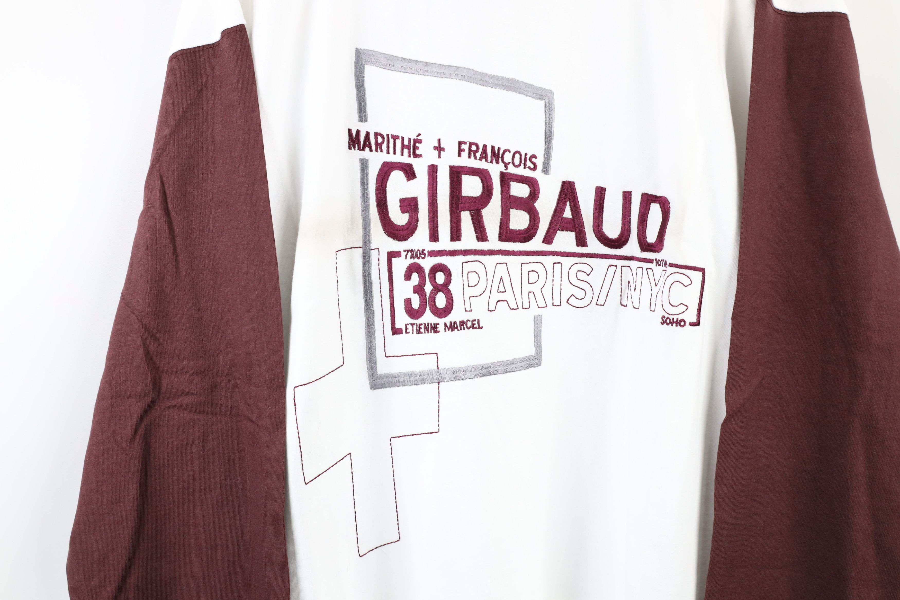 NOS Vintage 90s Marithe Francois Girbaud Long Sleeve T-Shirt