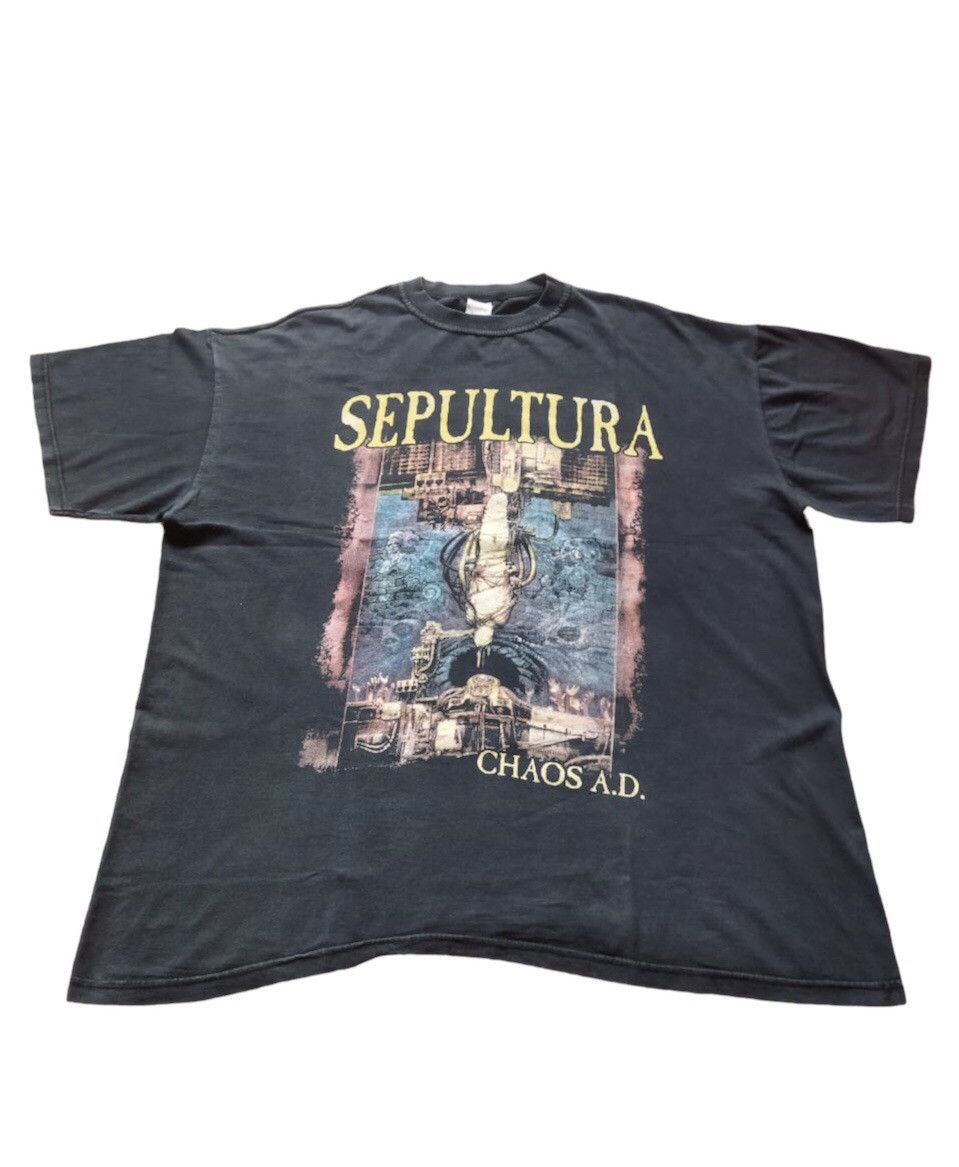 Vintage Sepultura Chaos AD 90s Shirt