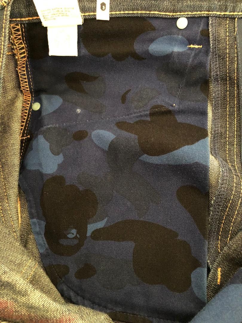 Bape × Nigo A Bathing Ape Denim Size US 34 / EU 50 - 17 Thumbnail