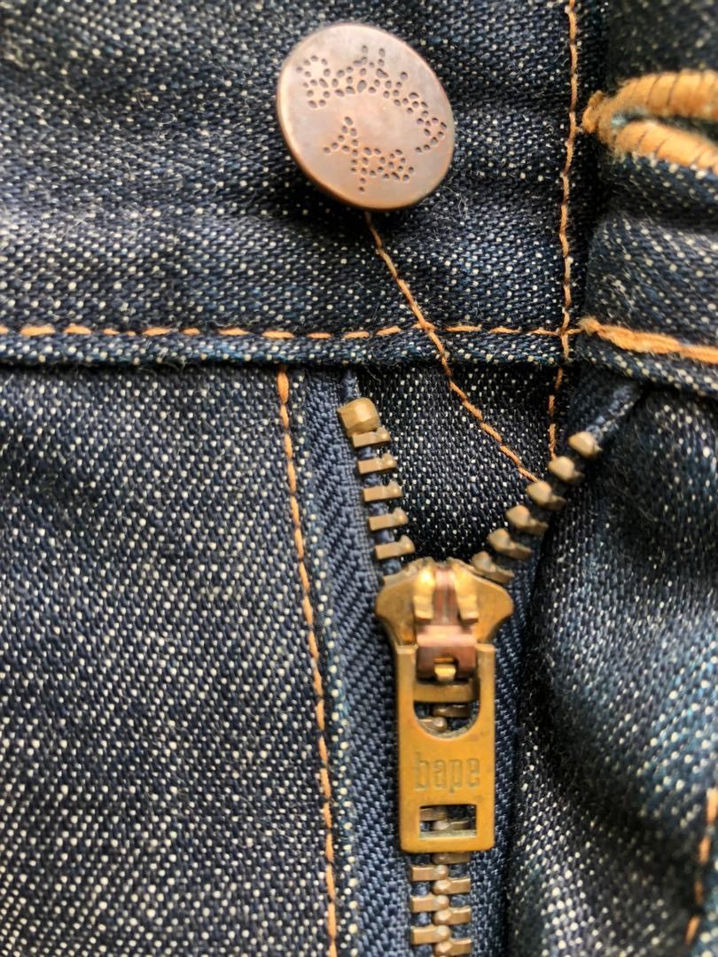 Bape × Nigo A Bathing Ape Denim Size US 34 / EU 50 - 12 Thumbnail