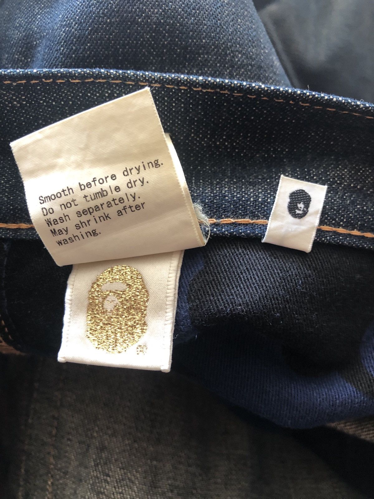 Bape × Nigo A Bathing Ape Denim Size US 34 / EU 50 - 20 Thumbnail