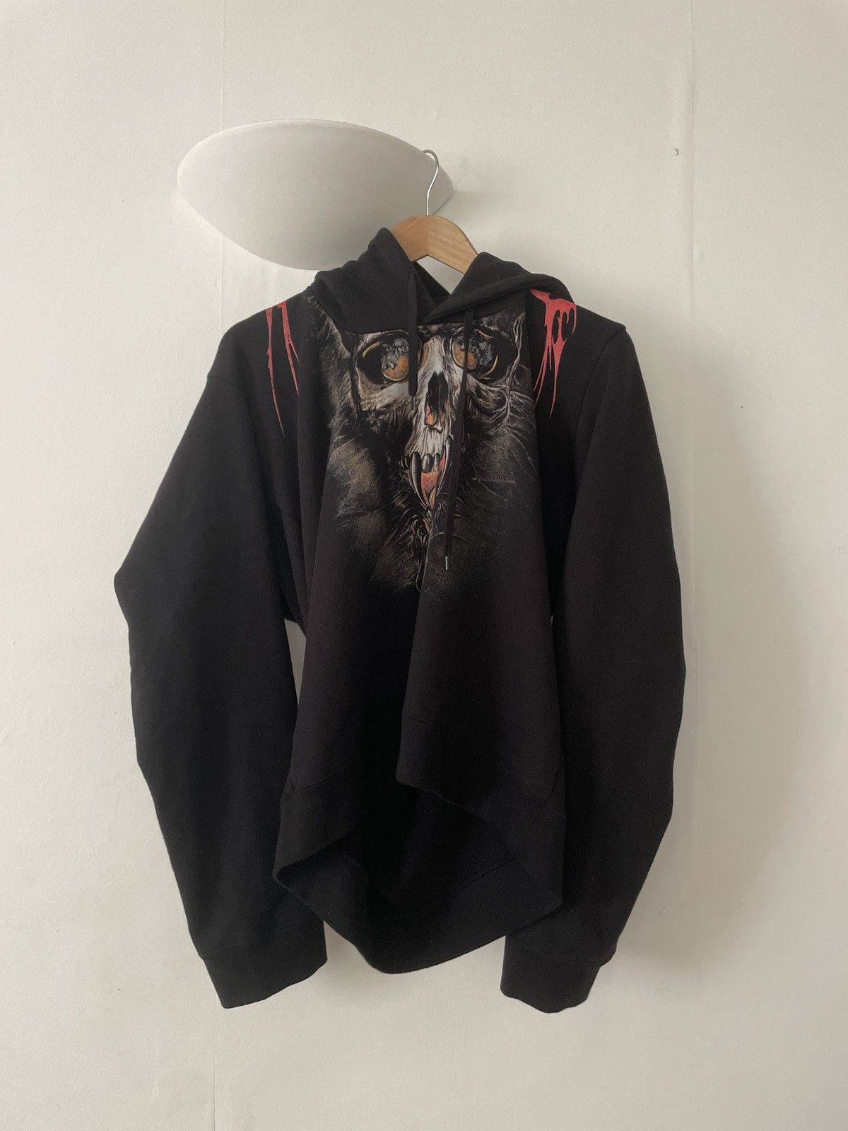 Vetements Vetements Misplaced Skull Hoodie | Grailed