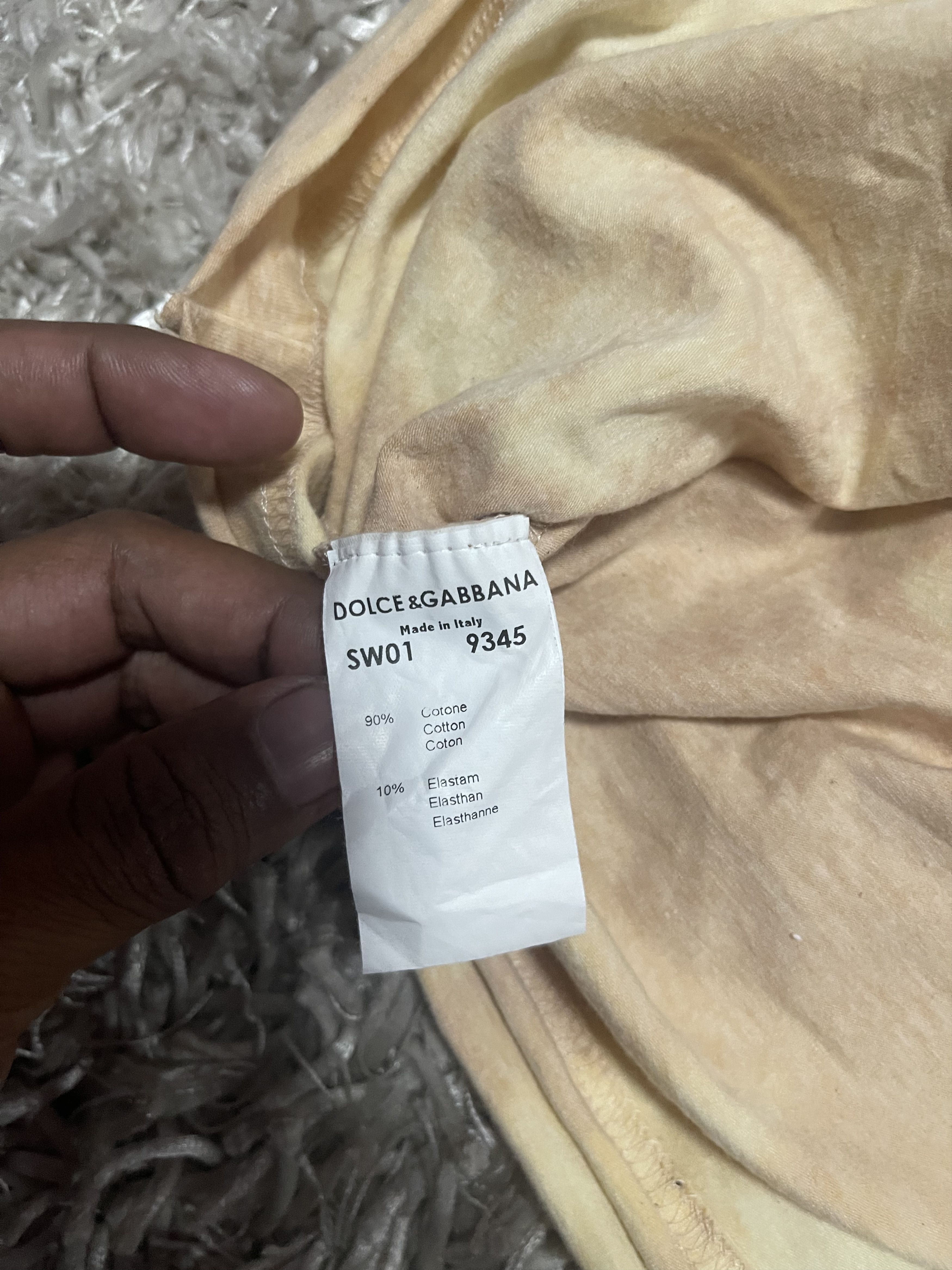 Dolce & Gabbana DOLCE &GABBANA TEE SHIRT ITALY Size US S / EU 44-46 / 1 - 4 Thumbnail