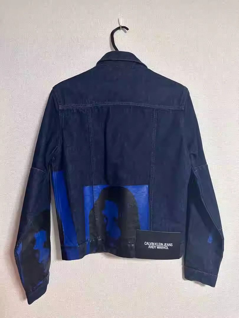 raf simons denim jacket