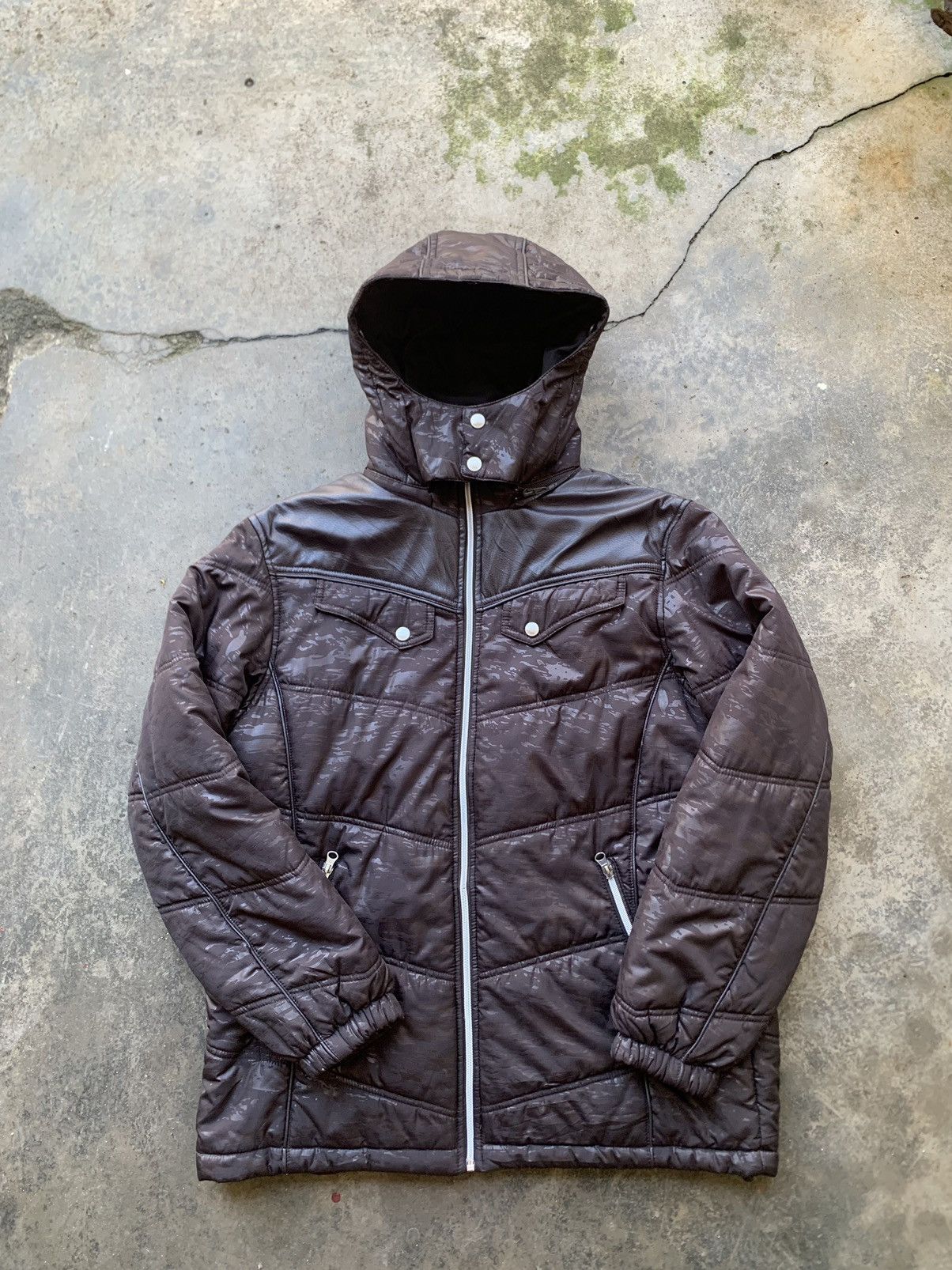 Airwalk 👹AIRWALK CAMO PUFFER JACKET Size US L / EU 52-54 / 3 - 3 Thumbnail