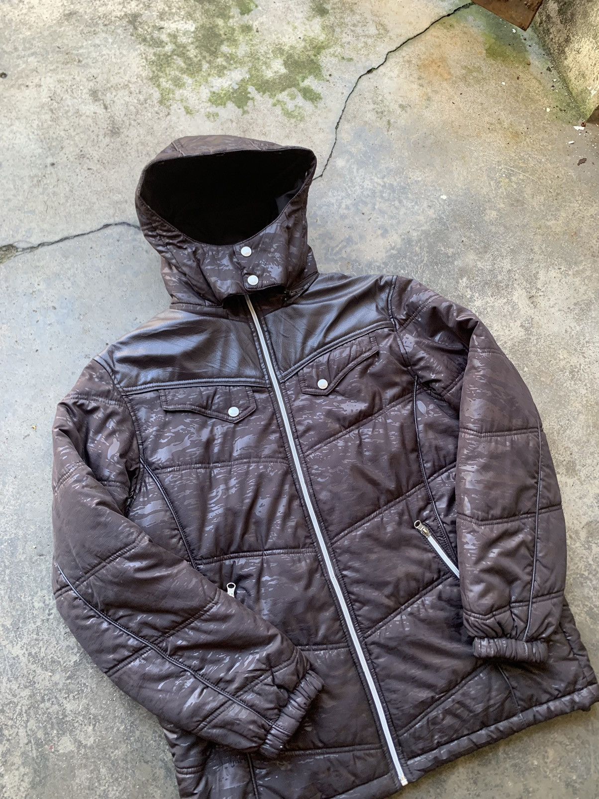 Airwalk 👹AIRWALK CAMO PUFFER JACKET Size US L / EU 52-54 / 3 - 1 Thumbnail