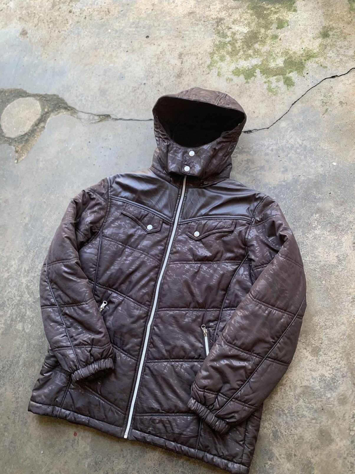 Airwalk 👹AIRWALK CAMO PUFFER JACKET Size US L / EU 52-54 / 3 - 2 Thumbnail
