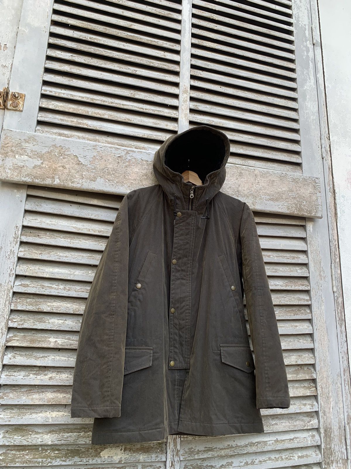 Boycott 👹Vintage BOYCOTT Corduroy Hooded Jacket Size US L / EU 52-54 / 3 - 4 Thumbnail