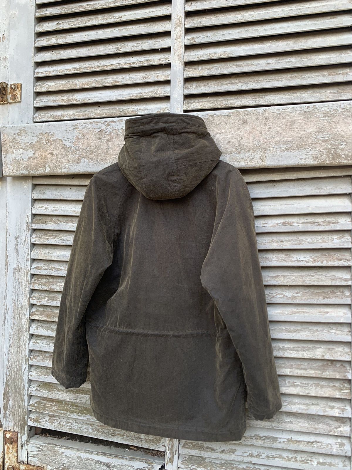 Boycott 👹Vintage BOYCOTT Corduroy Hooded Jacket Size US L / EU 52-54 / 3 - 8 Thumbnail