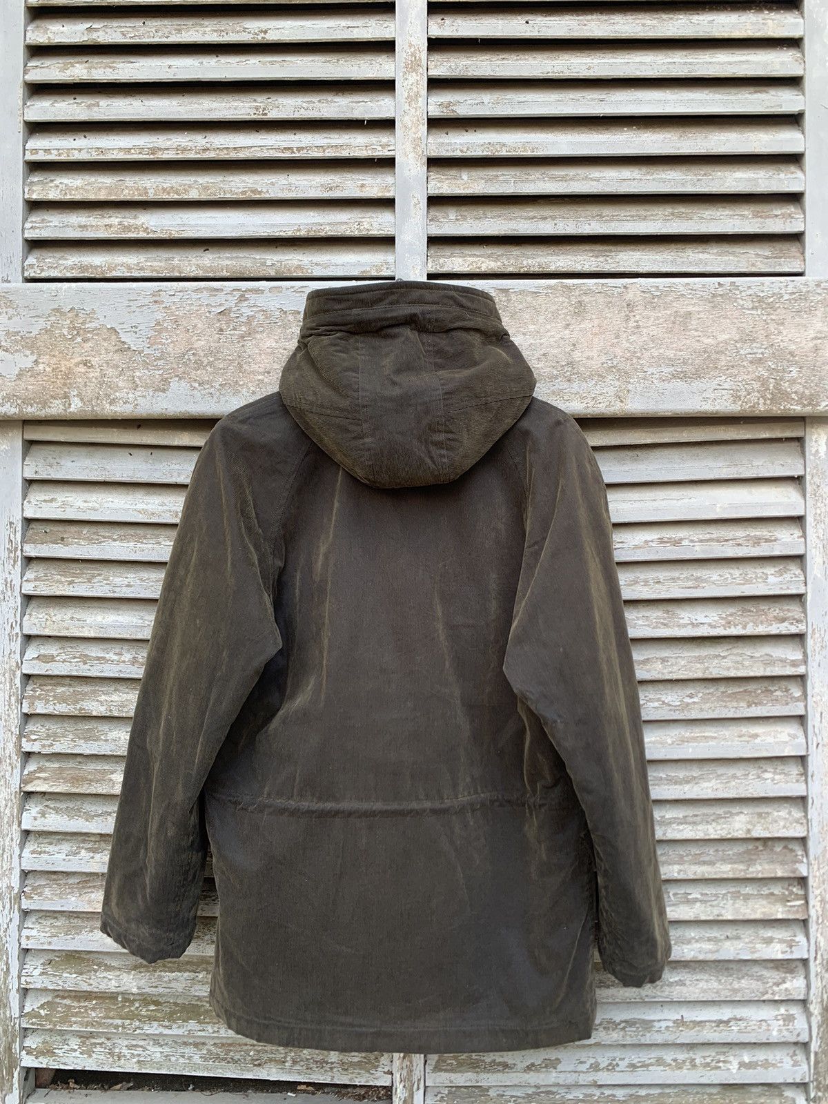 Boycott 👹Vintage BOYCOTT Corduroy Hooded Jacket Size US L / EU 52-54 / 3 - 10 Thumbnail