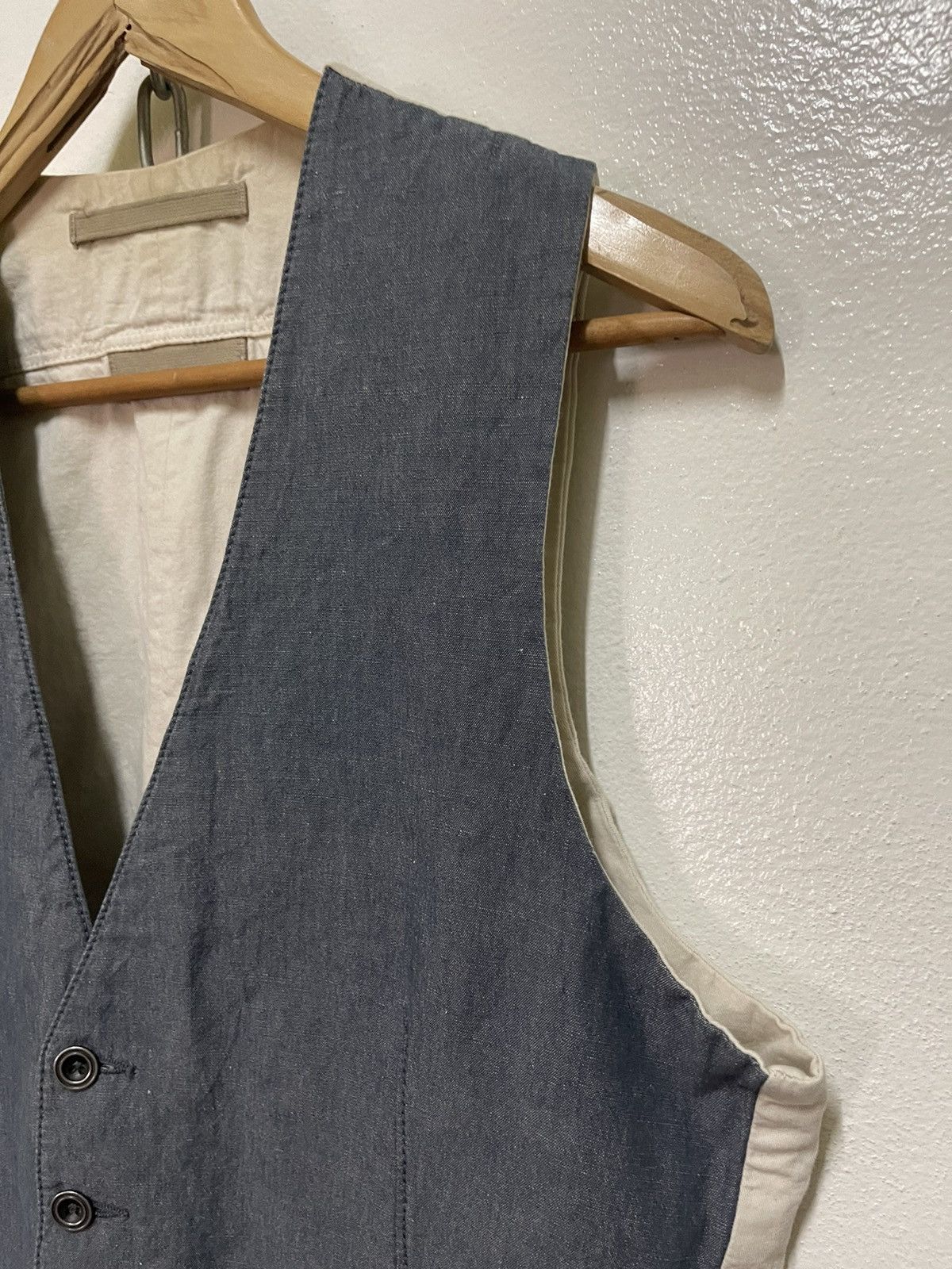 Designer × Slowear Red Vest by Slowear Size 40R - 4 Thumbnail
