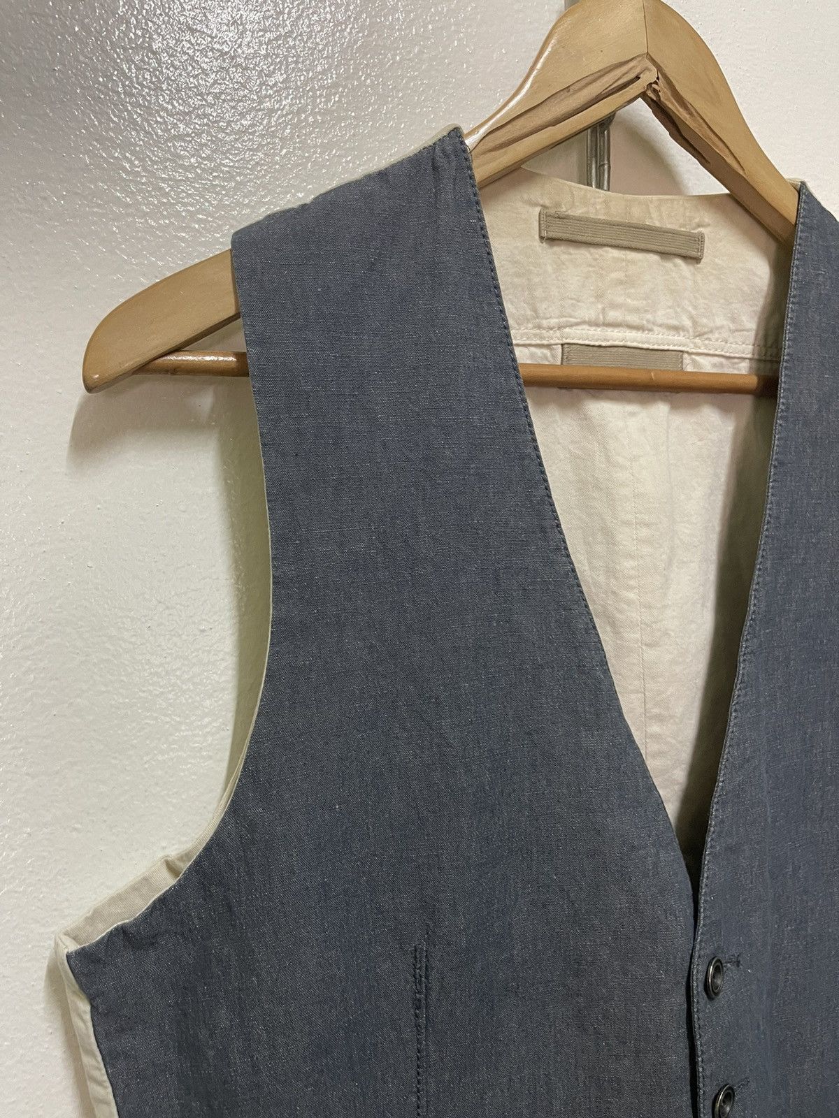 Designer × Slowear Red Vest by Slowear Size 40R - 2 Thumbnail