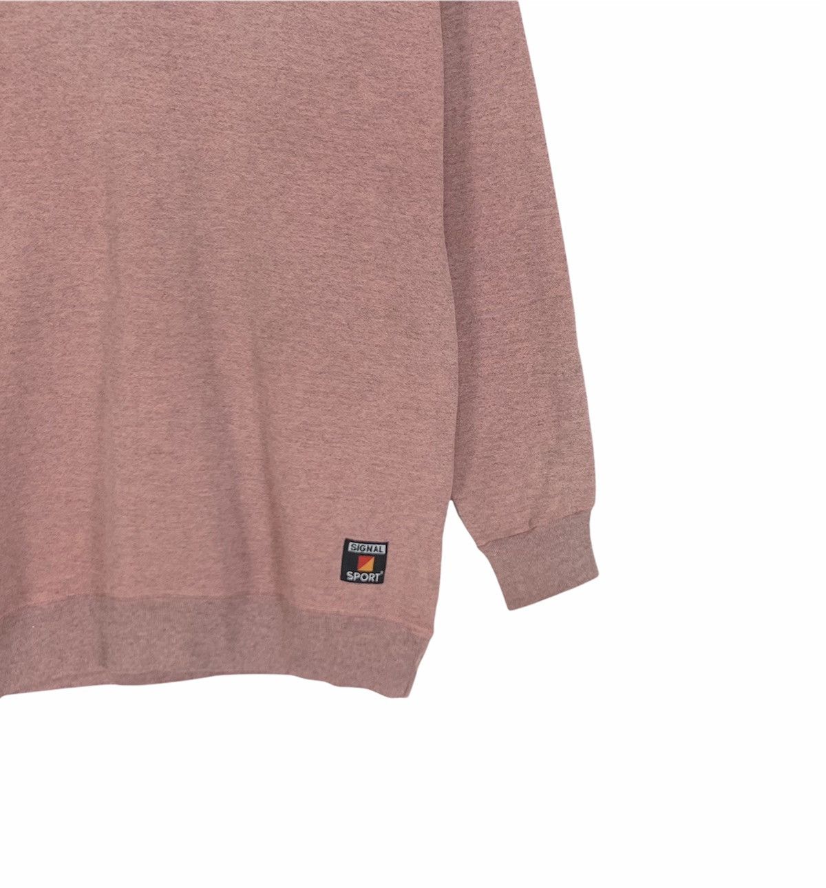 Signal Sport × Vintage Vintage 90s Signal Sports Plain Sweatshirt Size US M / EU 48-50 / 2 - 5 Thumbnail