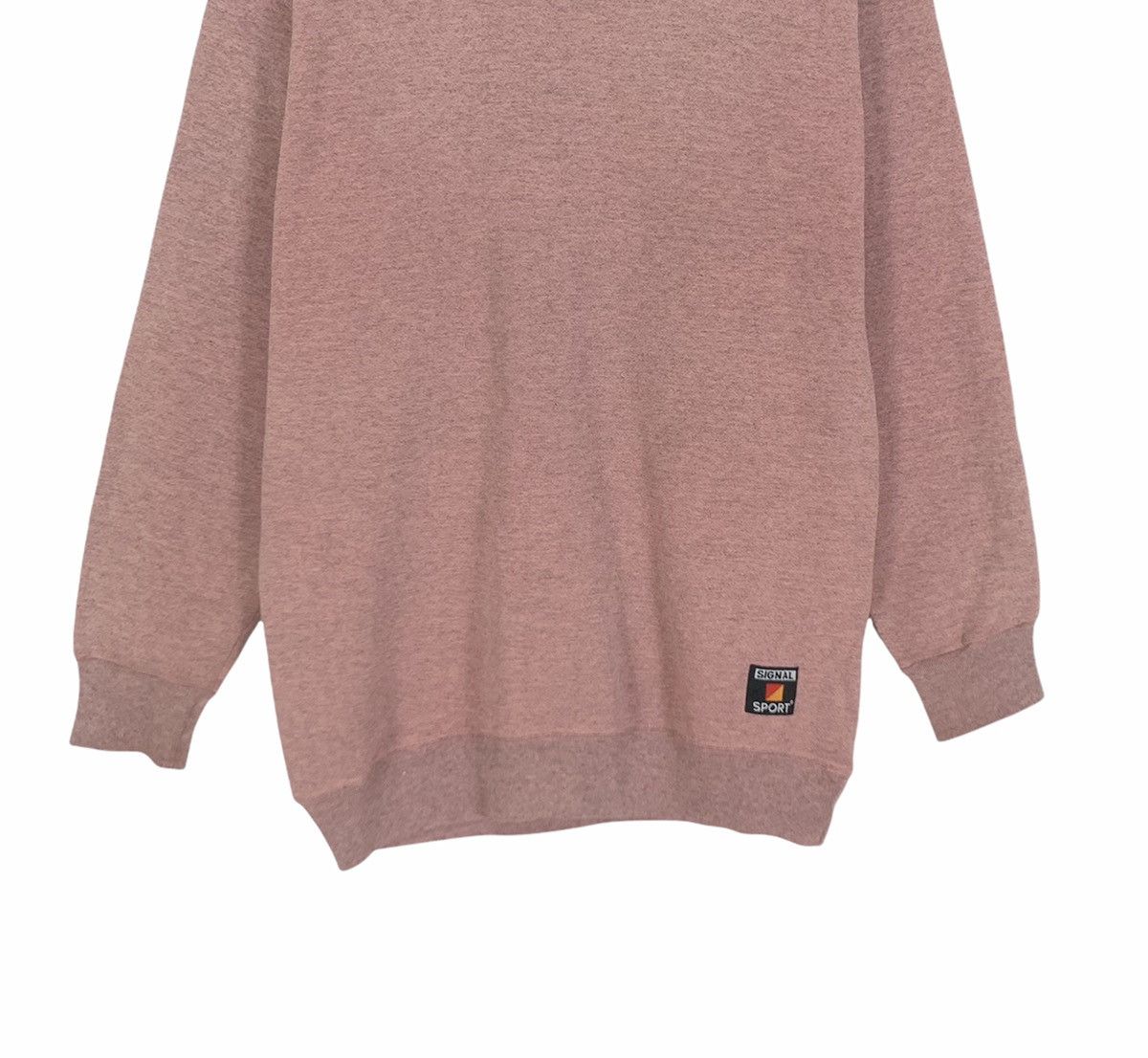 Signal Sport × Vintage Vintage 90s Signal Sports Plain Sweatshirt Size US M / EU 48-50 / 2 - 4 Thumbnail