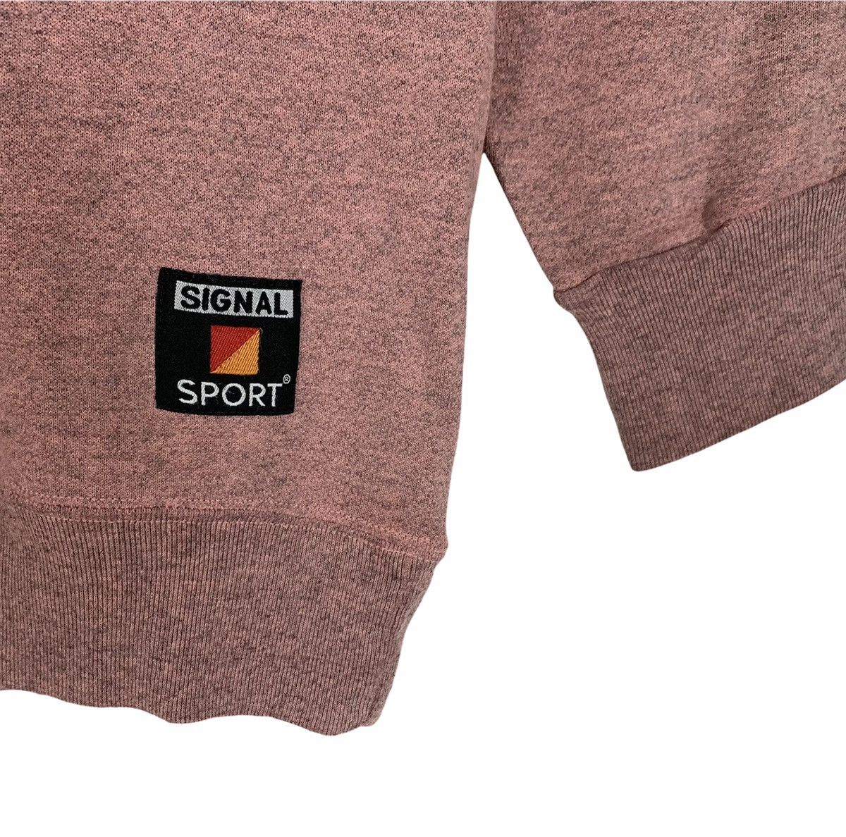 Signal Sport × Vintage Vintage 90s Signal Sports Plain Sweatshirt Size US M / EU 48-50 / 2 - 6 Thumbnail