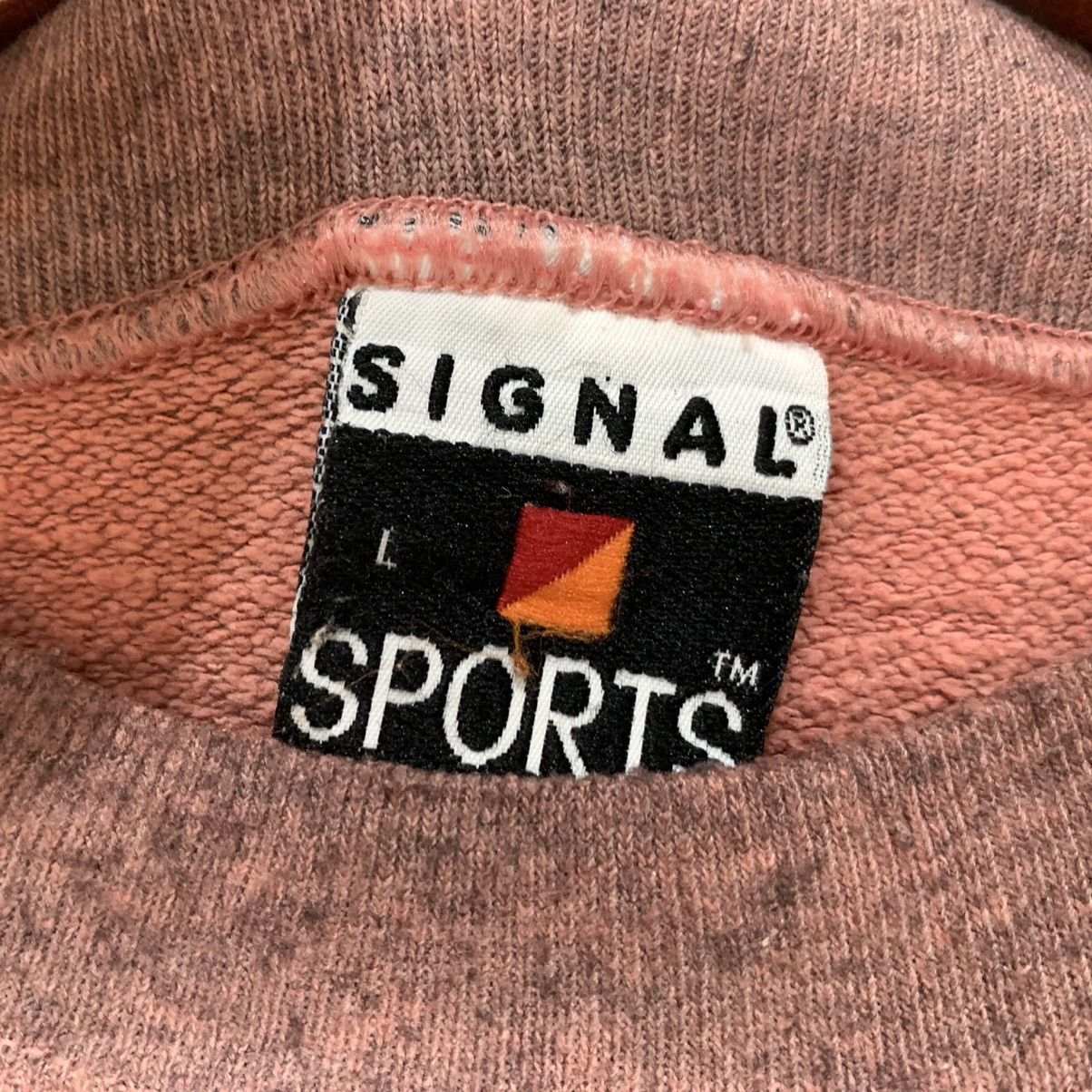 Signal Sport × Vintage Vintage 90s Signal Sports Plain Sweatshirt Size US M / EU 48-50 / 2 - 7 Thumbnail