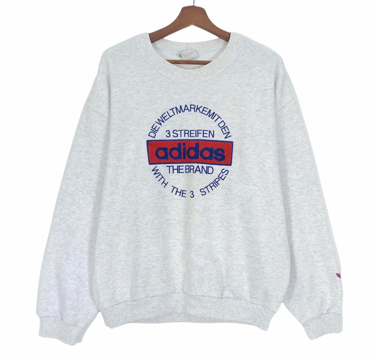 Adidas Vintage 90s Adidas Crewneck Embroidered Logo Size US M / EU 48-50 / 2 - 4 Thumbnail