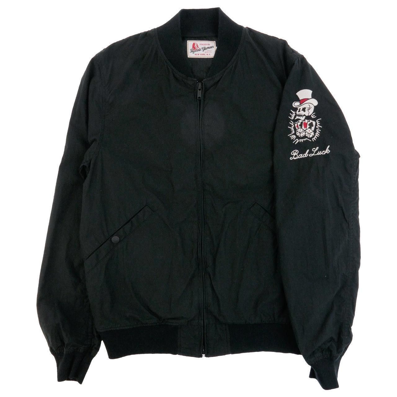 Vintage Hysteric Glamour Skull & Dice Bomber Jacket Size S