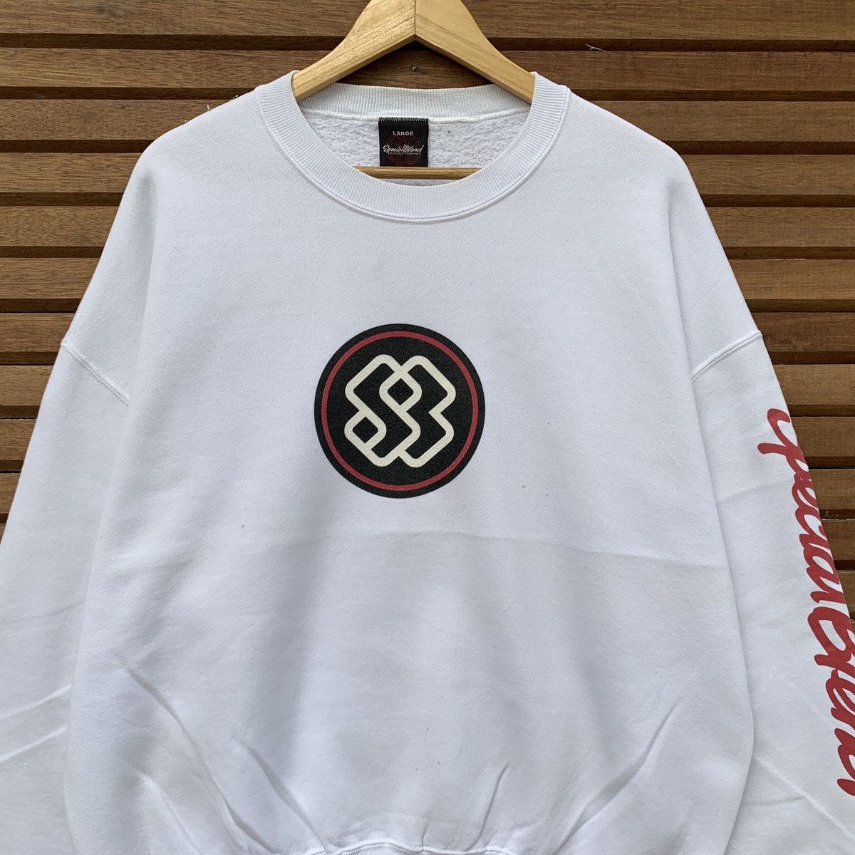 Vintage Vintage 1990s Special Blend Big Logo Size US L / EU 52-54 / 3 - 5 Thumbnail