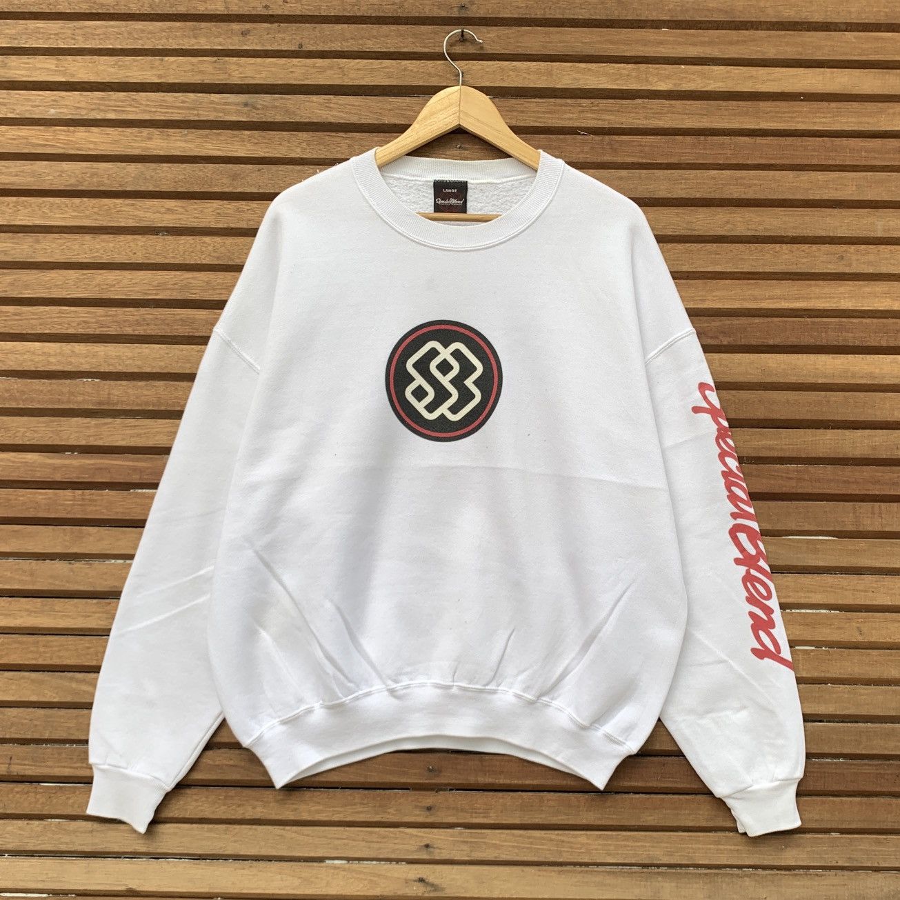 Vintage Vintage 1990s Special Blend Big Logo Size US L / EU 52-54 / 3 - 1 Thumbnail