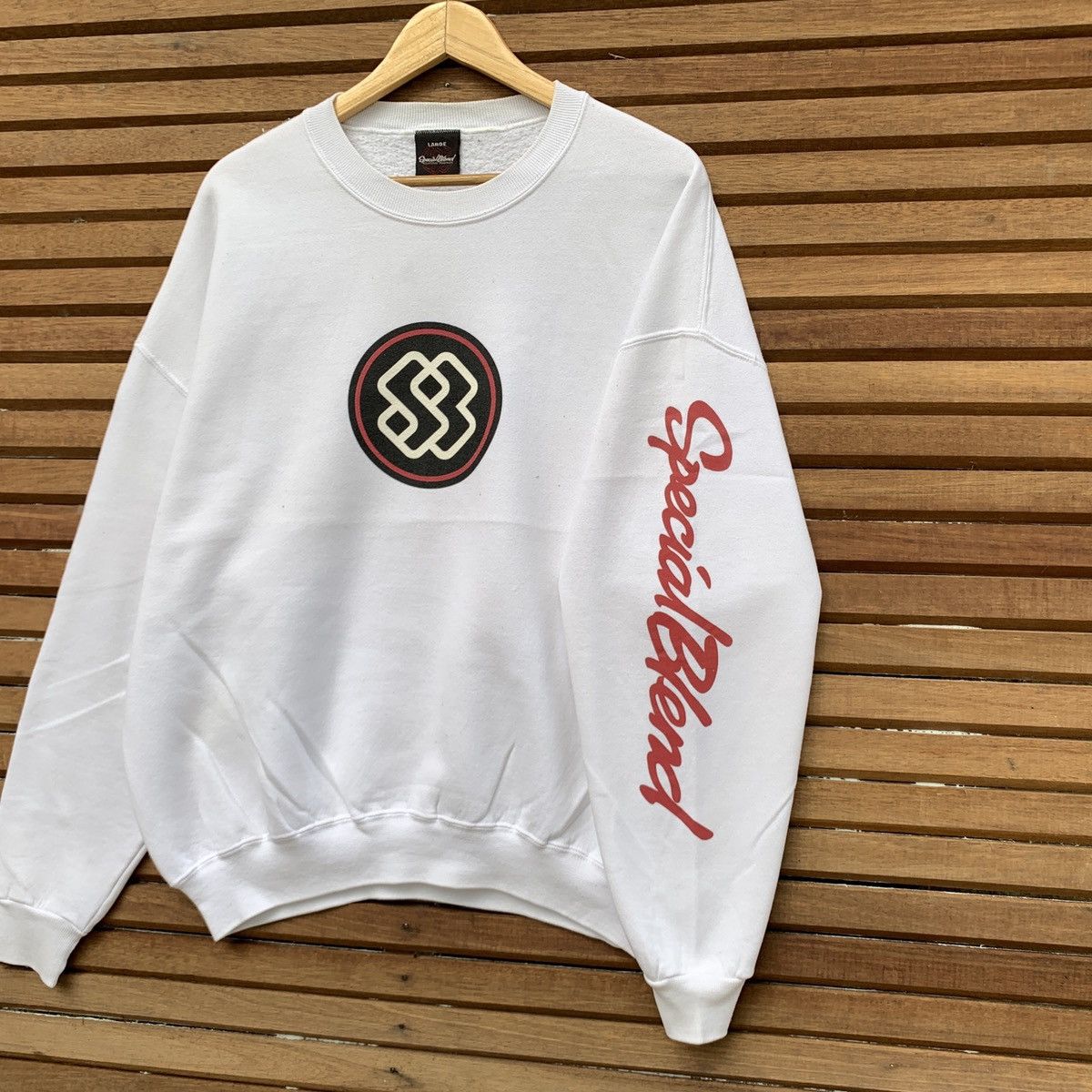 Vintage Vintage 1990s Special Blend Big Logo Size US L / EU 52-54 / 3 - 3 Thumbnail
