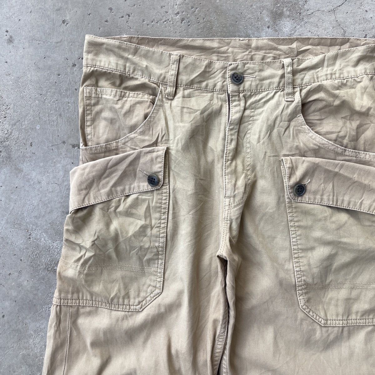 Japanese Brand Vintage Mind Blow Tactical Distressed Pants Size US 32 / EU 48 - 3 Thumbnail