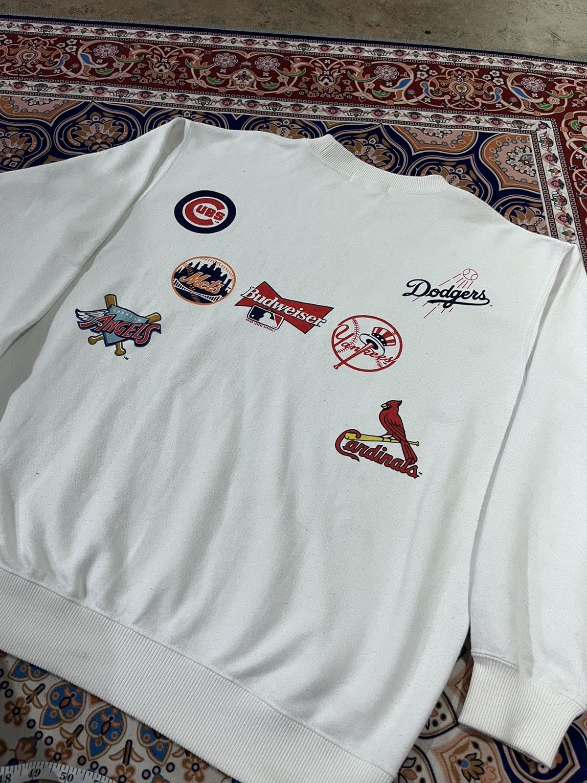 VINTAGE BUDWEISER MLB PULLOVER